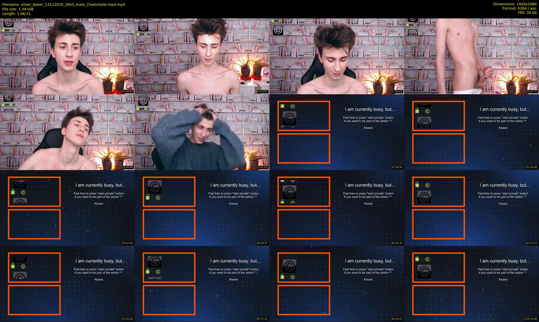 oliver_baker — 67 minute Chaturbate male cam show recording, 1080p, Nov 13, 2020