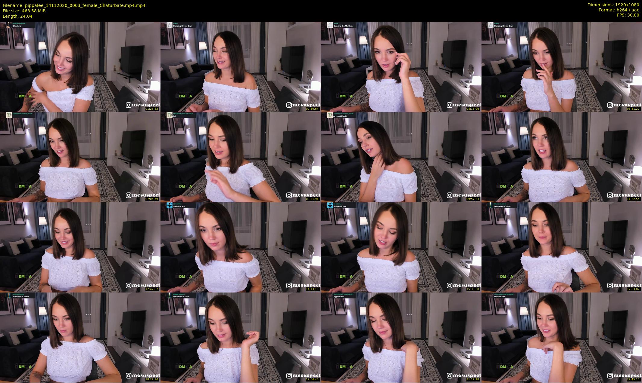 pippalee — 25 minute Chaturbate female cam show recording, 1080p, Nov 14, 2020