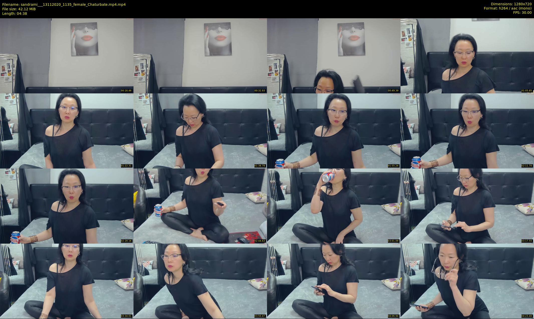 sandrami__ — 5 minute Chaturbate female cam show recording, 720p, Nov 13, 2020