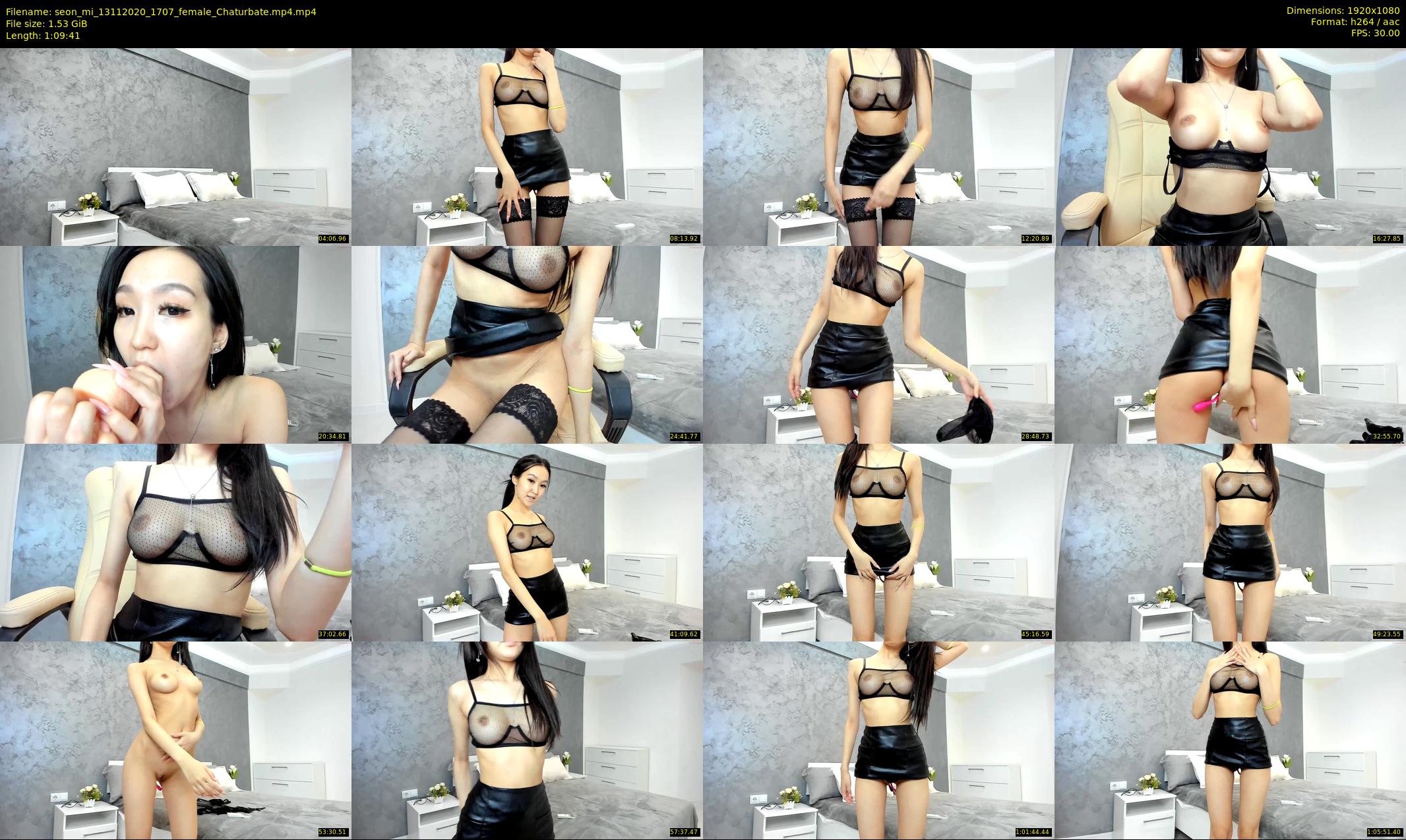 seon_mi — 70 minute Chaturbate female cam show recording, 1080p, Nov 13, 2020