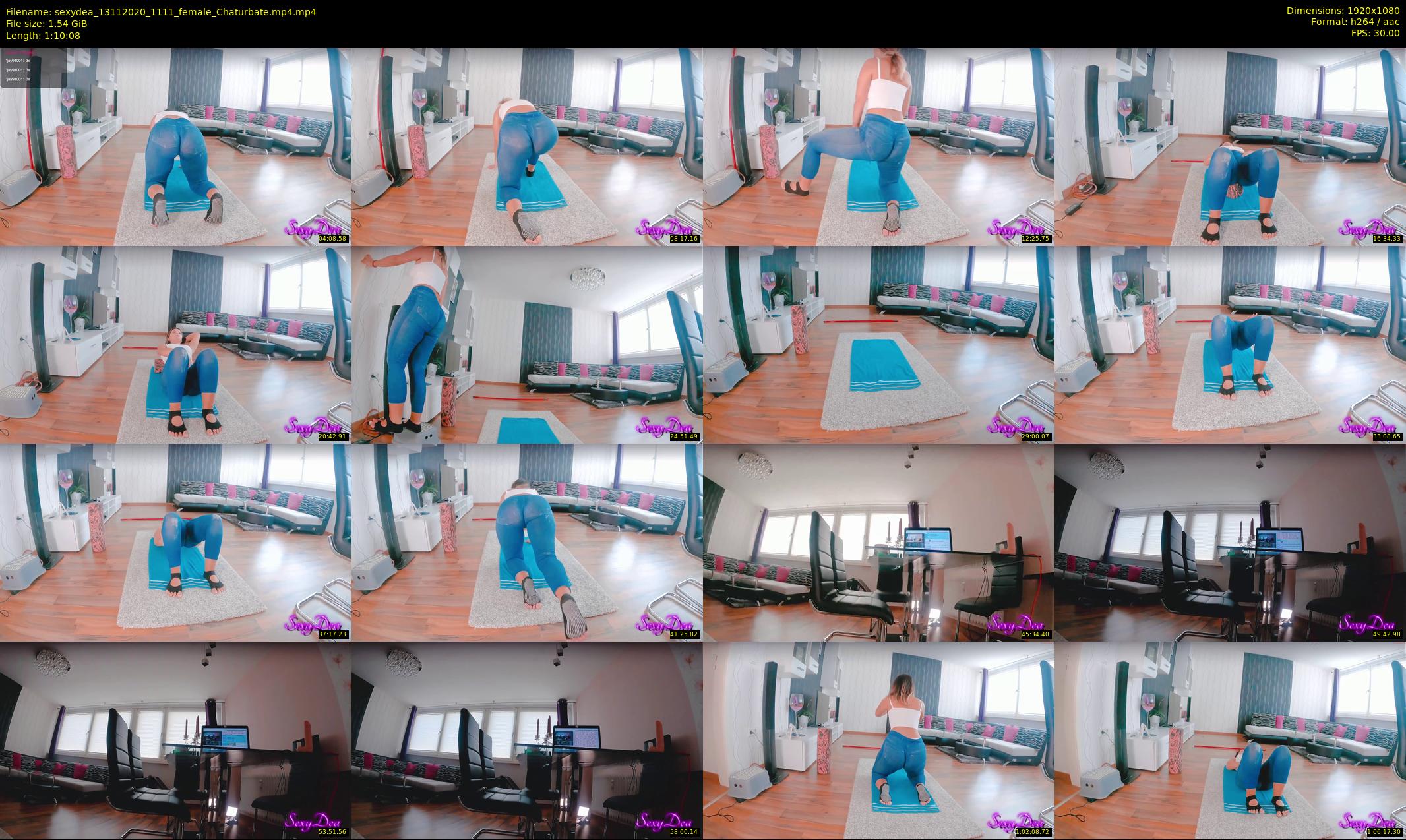 sexydea — 71 minute Chaturbate female cam show recording, 1080p, Nov 13, 2020