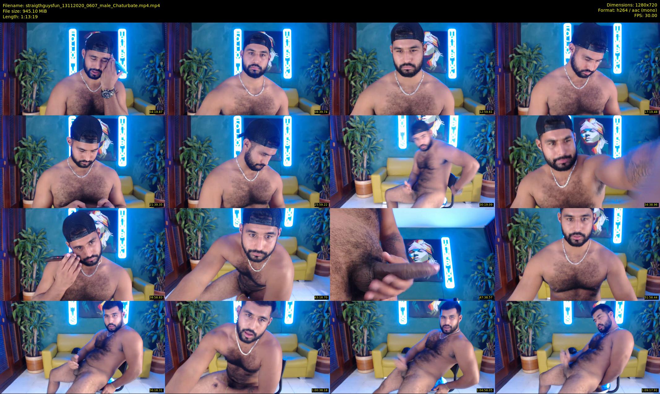 straigthguysfun — 74 minute Chaturbate male cam show recording, 720p, Nov 13, 2020