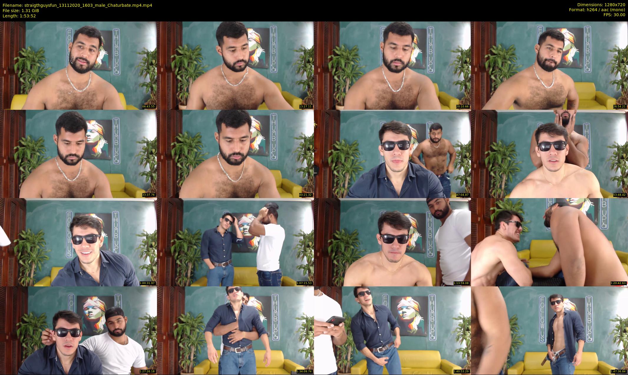 straigthguysfun — 114 minute Chaturbate male cam show recording, 720p, Nov 13, 2020