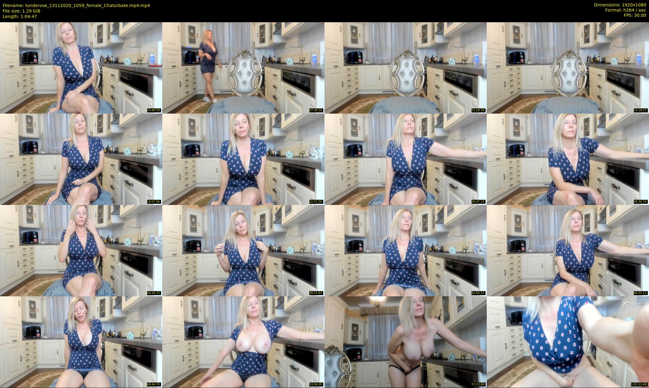 tunderose — 65 minute Chaturbate female cam show recording, 1080p, Nov 13, 2020