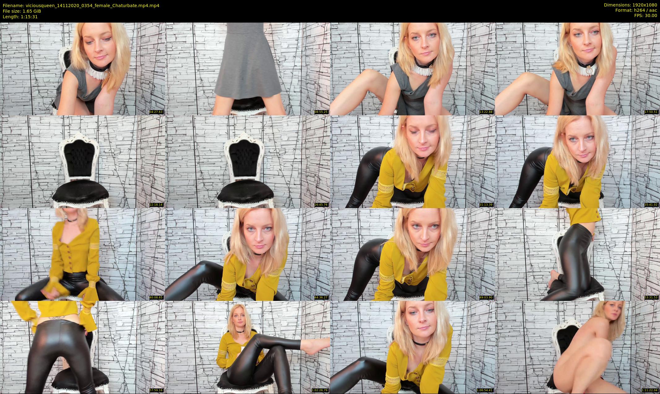viciousqueen — 76 minute Chaturbate female cam show recording, 1080p, Nov 14, 2020