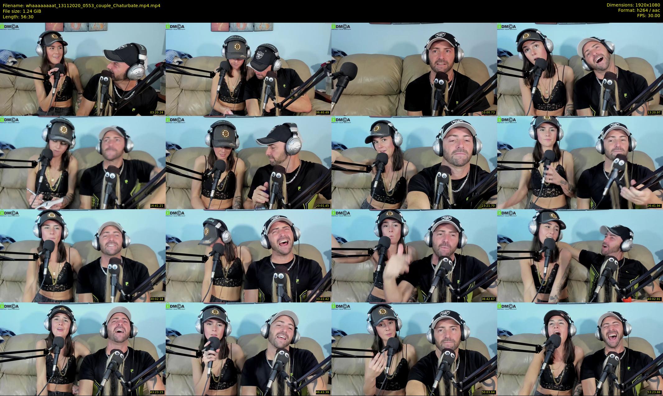 whaaaaaaaat — 57 minute Chaturbate couple cam show recording, 1080p, Nov 13, 2020