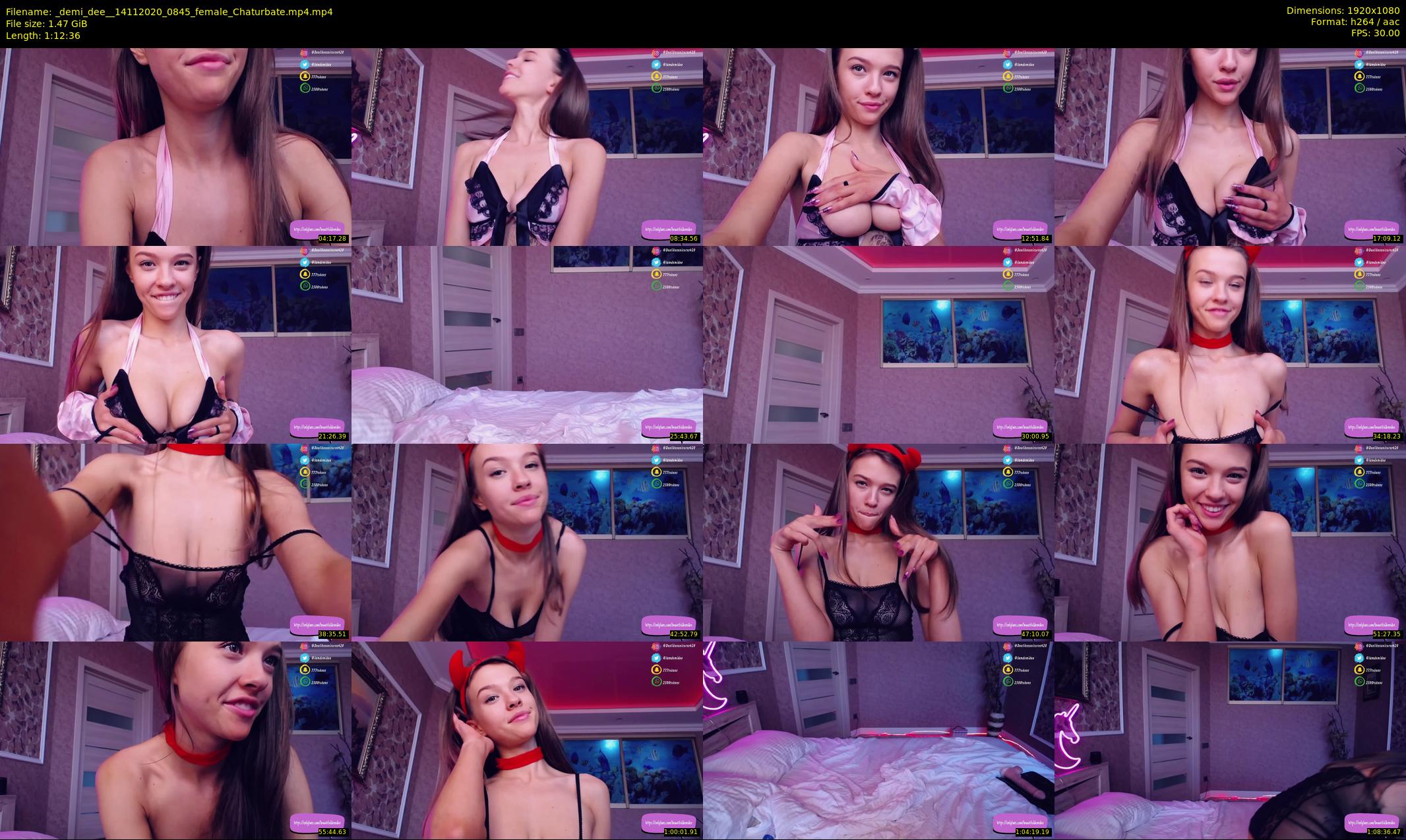 _demi_dee_ — 73 minute Chaturbate female cam show recording, 1080p, Nov 14, 2020