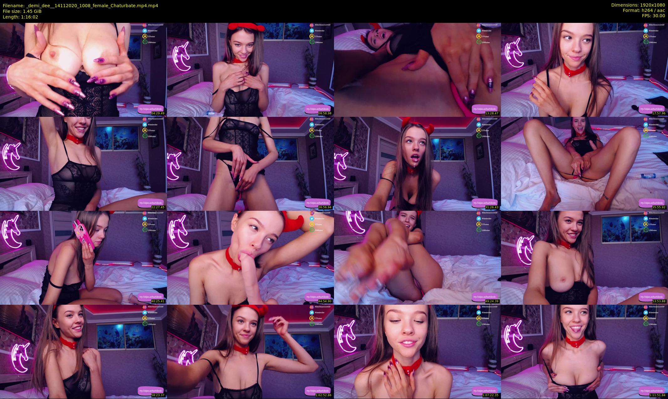 _demi_dee_ — 77 minute Chaturbate female cam show recording, 1080p, Nov 14, 2020