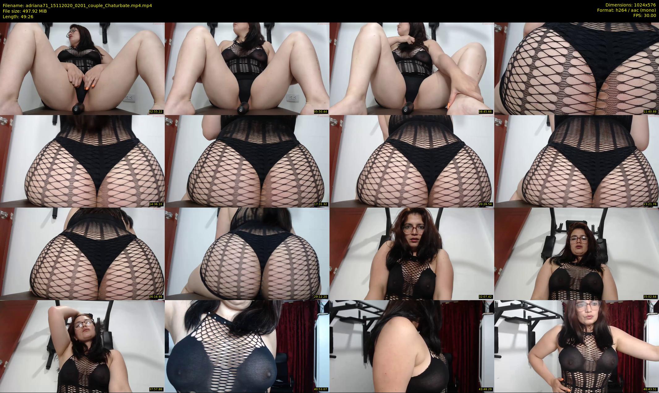 adriana71 — 50 minute Chaturbate couple cam show recording, 480p, Nov 15, 2020