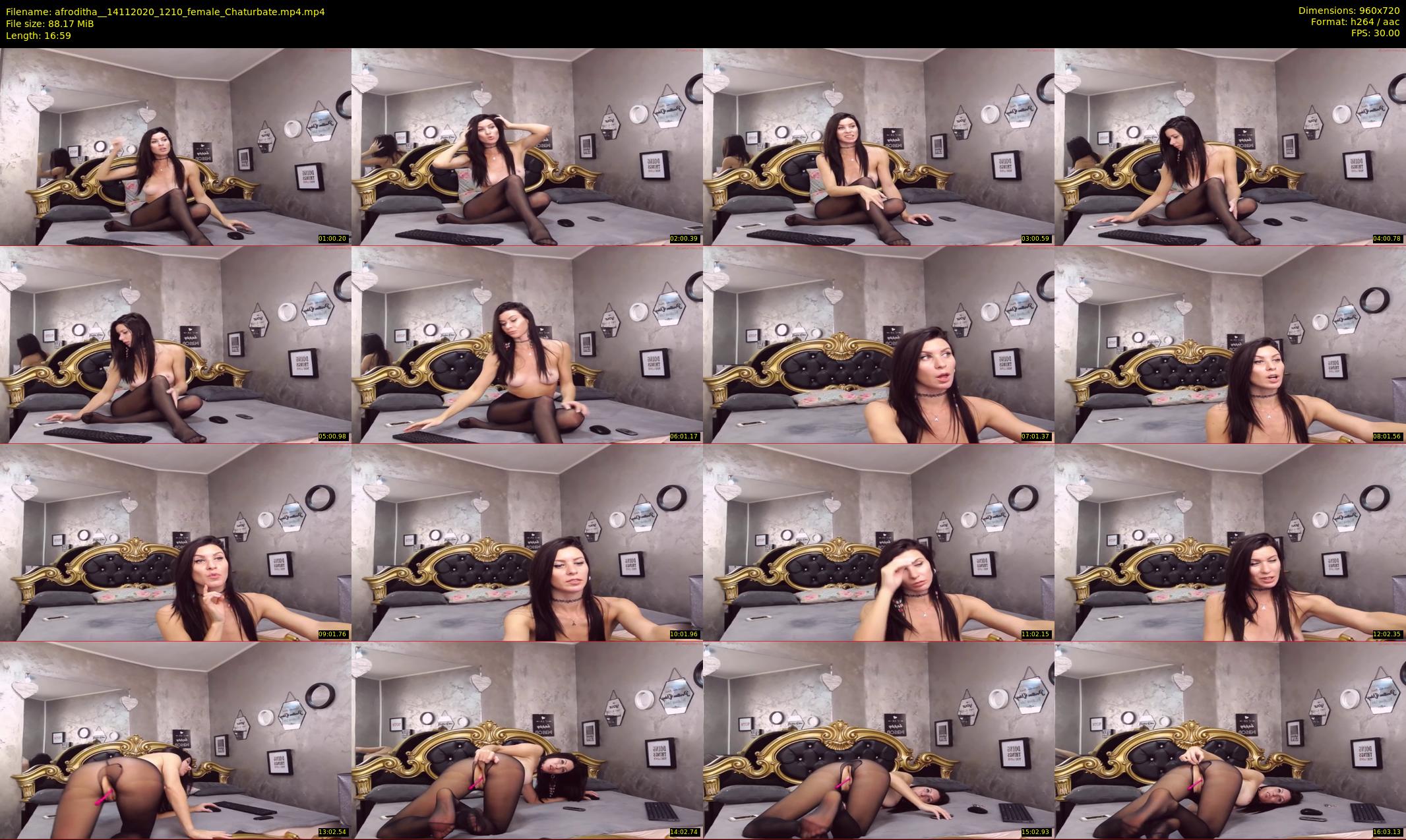 afroditha_ — 17 minute Chaturbate female cam show recording, 720p, Nov 14, 2020