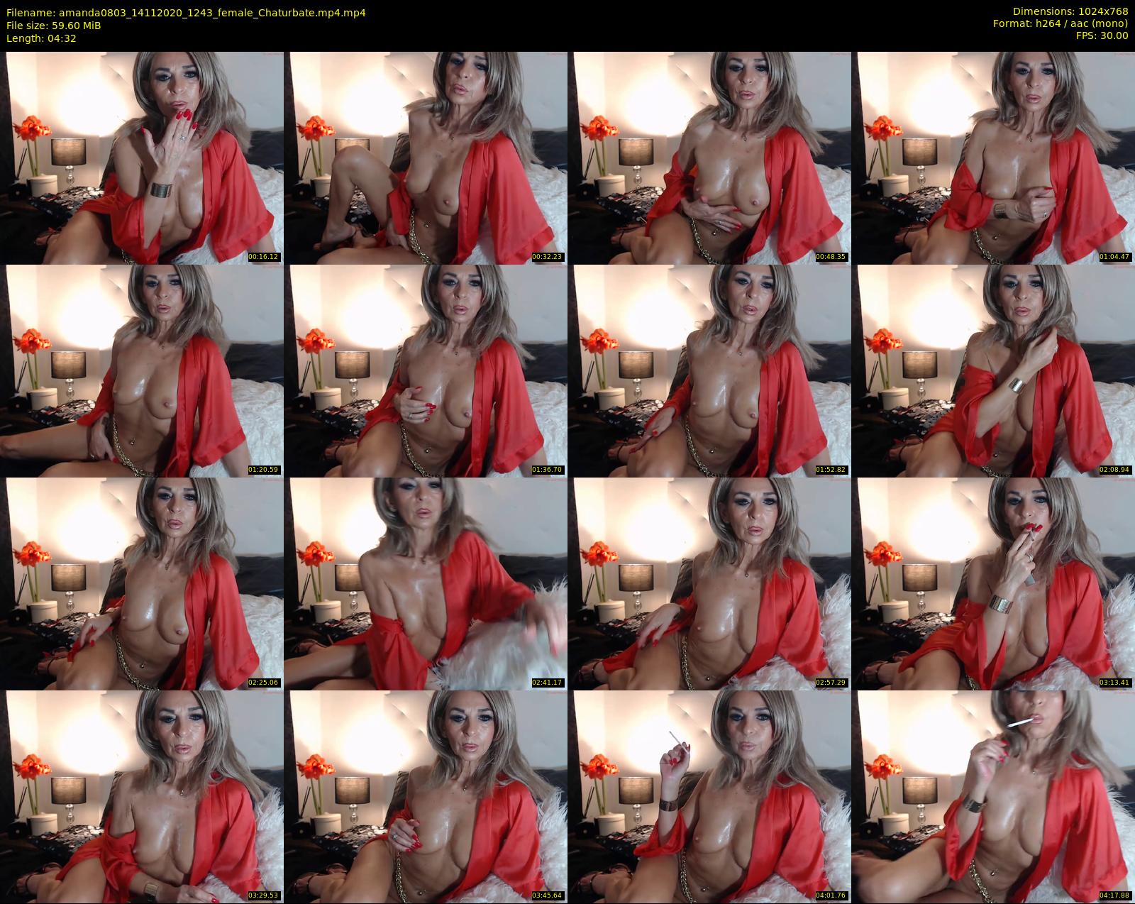 amanda0803 — 5 minute Chaturbate female cam show recording, 720p, Nov 14, 2020