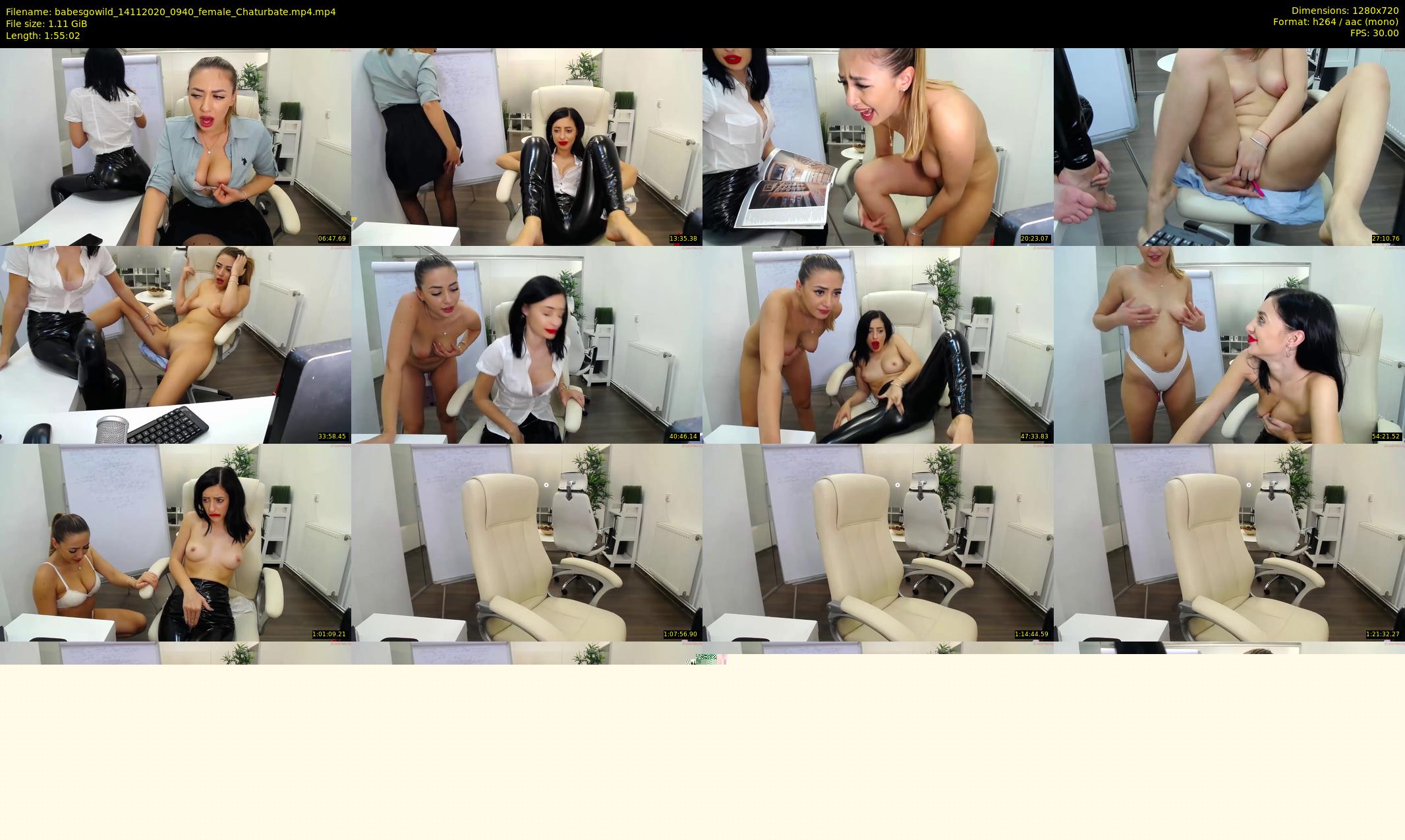 babesgowild — 116 minute Chaturbate couple cam show recording, 720p, Nov 14, 2020