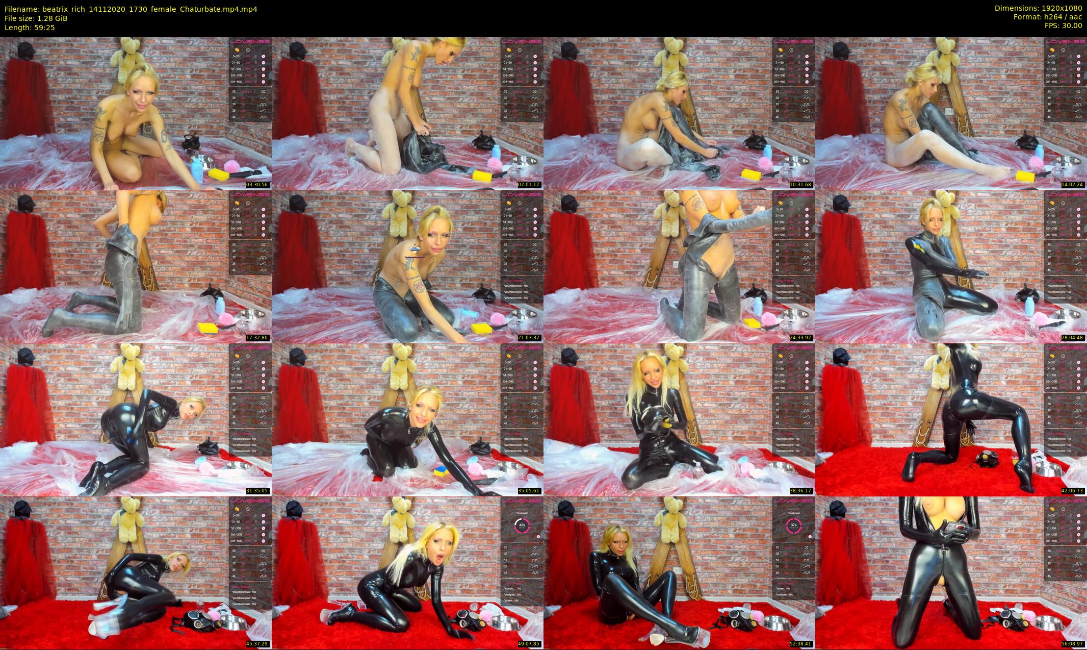beatrix_rich — 60 minute Chaturbate female cam show recording, 1080p, Nov 14, 2020