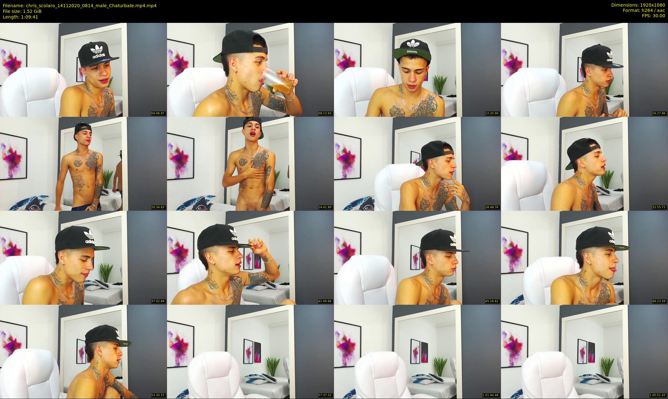 chris_scolaro — 70 minute Chaturbate male cam show recording, 1080p, Nov 14, 2020
