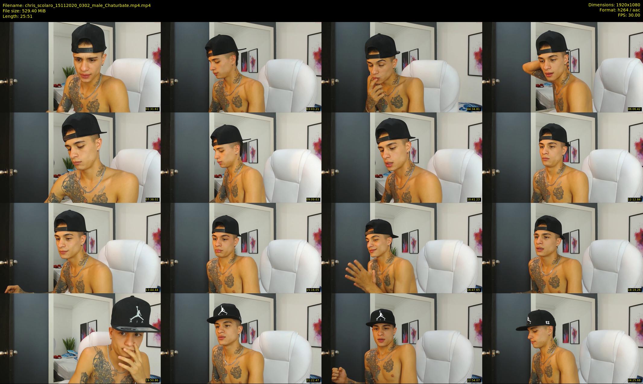 chris_scolaro — 26 minute Chaturbate male cam show recording, 1080p, Nov 15, 2020