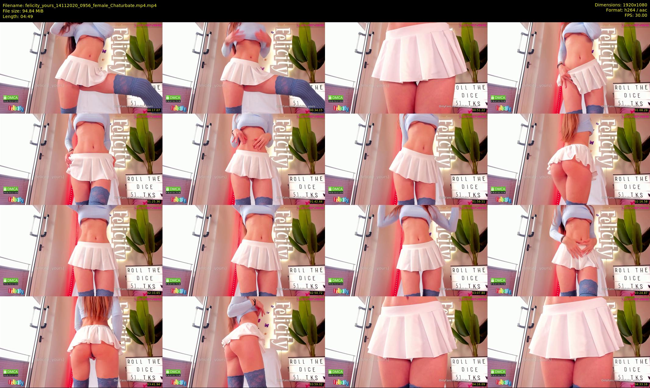 felicity_yours — 5 minute Chaturbate female cam show recording, 1080p, Nov 14, 2020
