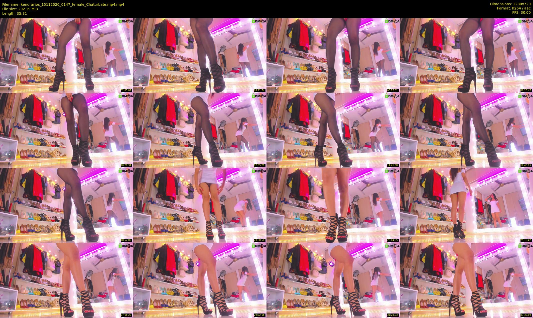 kendrarios — 36 minute Chaturbate female cam show recording, 720p, Nov 15, 2020