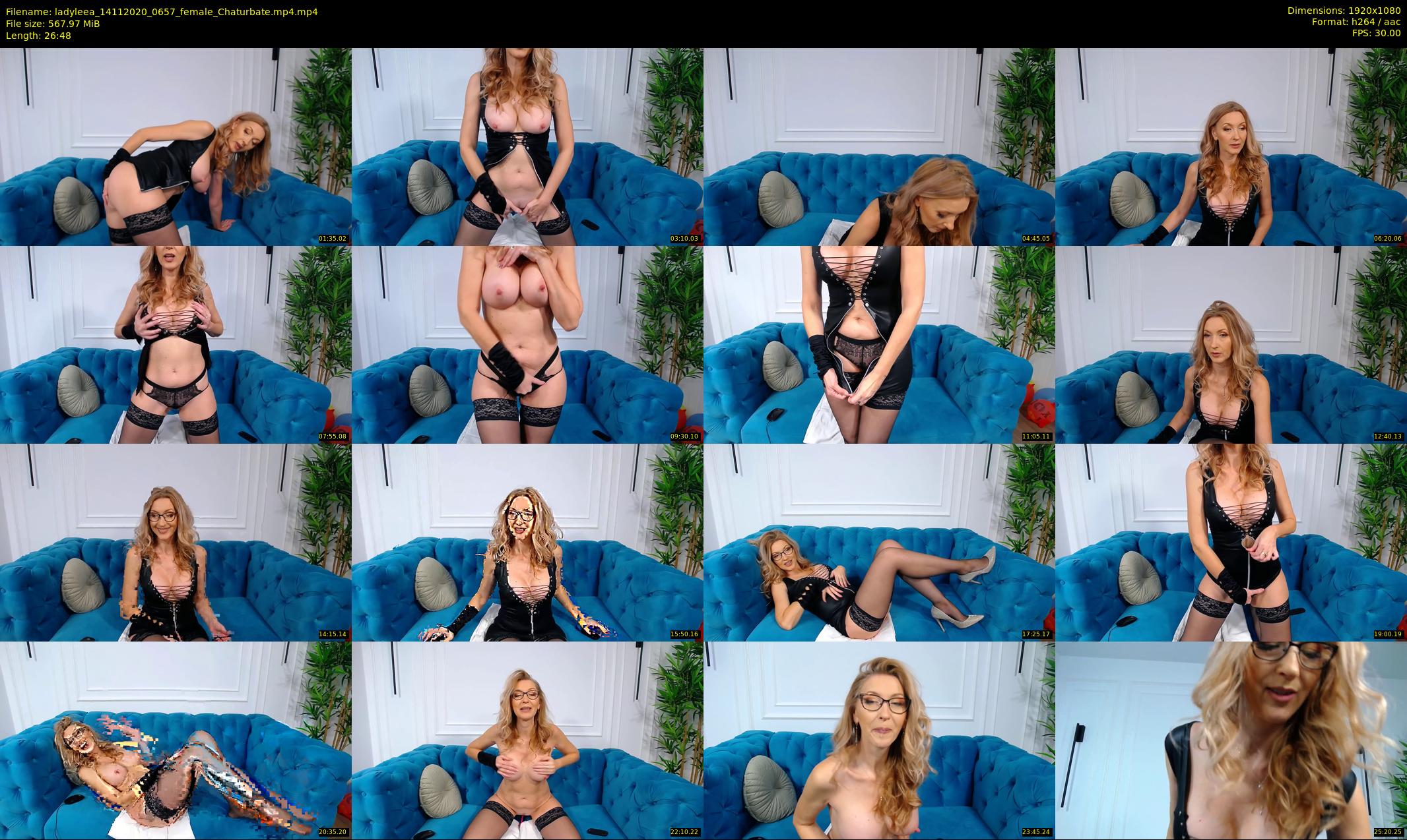 ladyleea — 27 minute Chaturbate female cam show recording, 1080p, Nov 14, 2020
