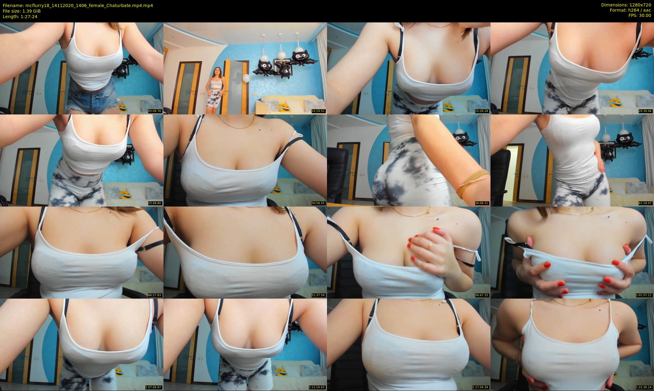 mcflurry18 — 88 minute Chaturbate female cam show recording, 720p, Nov 14, 2020