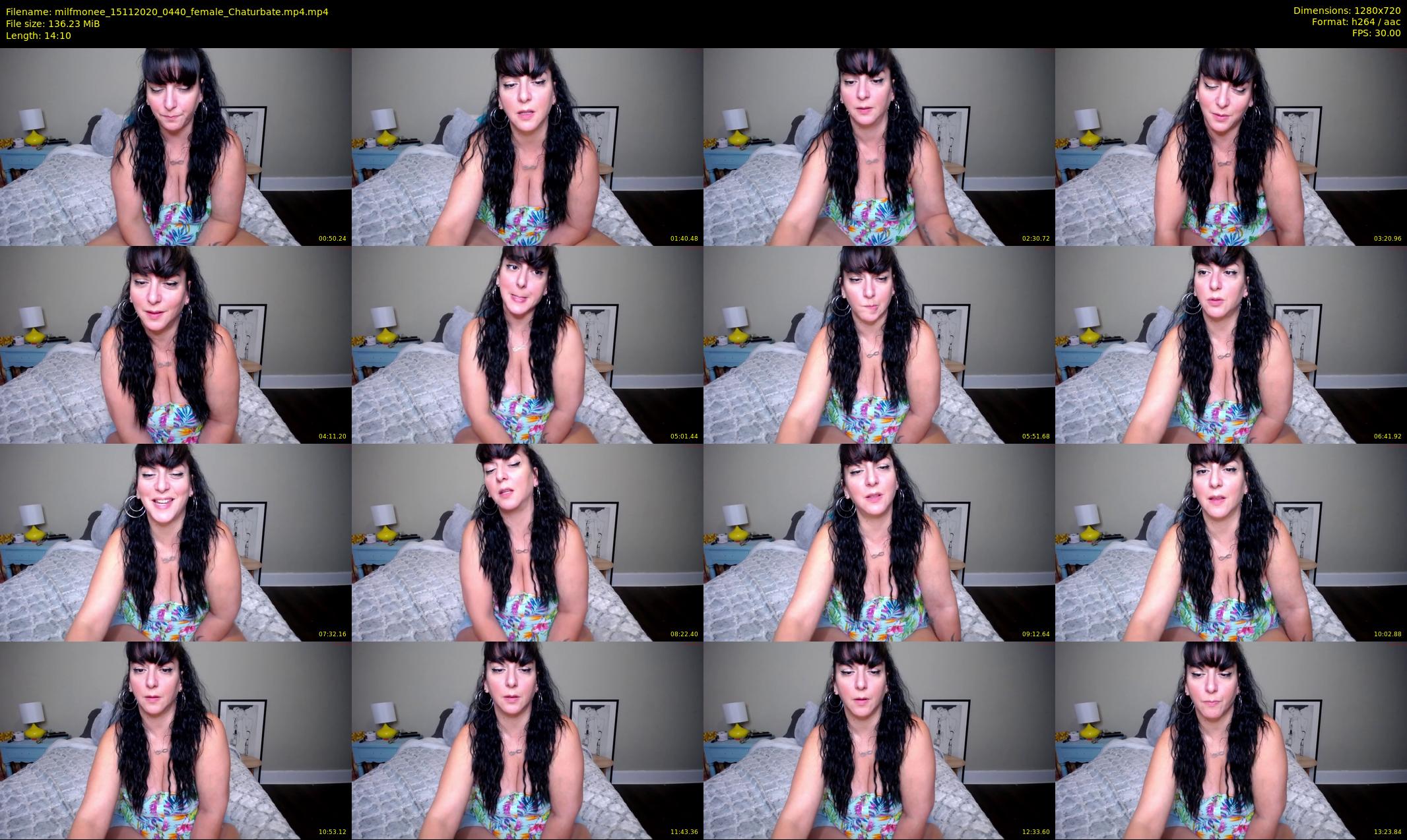 milfmonee — 15 minute Chaturbate female cam show recording, 720p, Nov 15, 2020