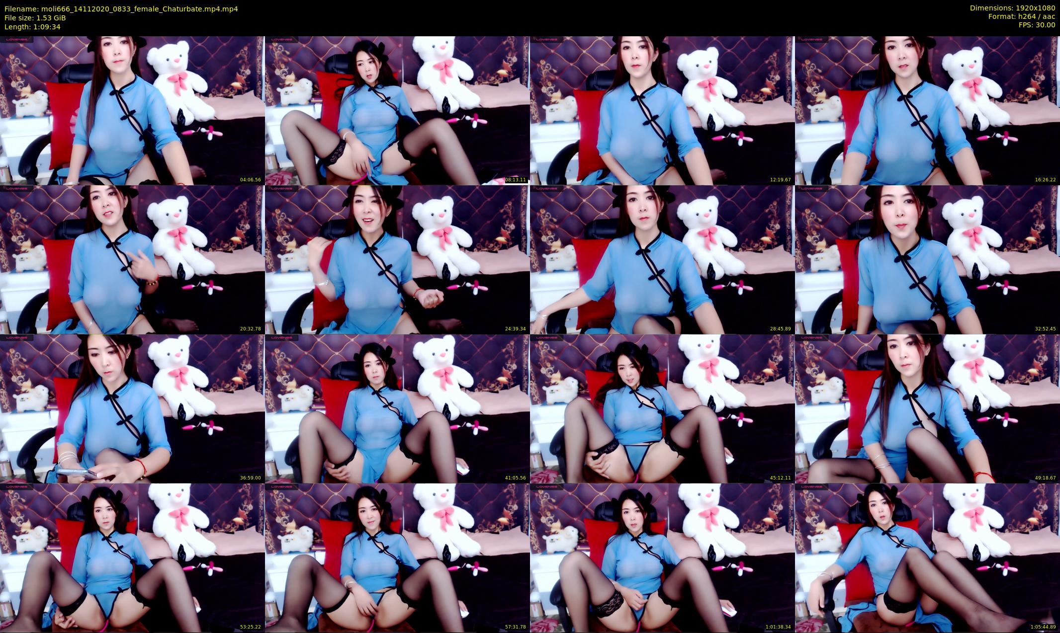 moli666 — 70 minute Chaturbate female cam show recording, 1080p, Nov 14, 2020