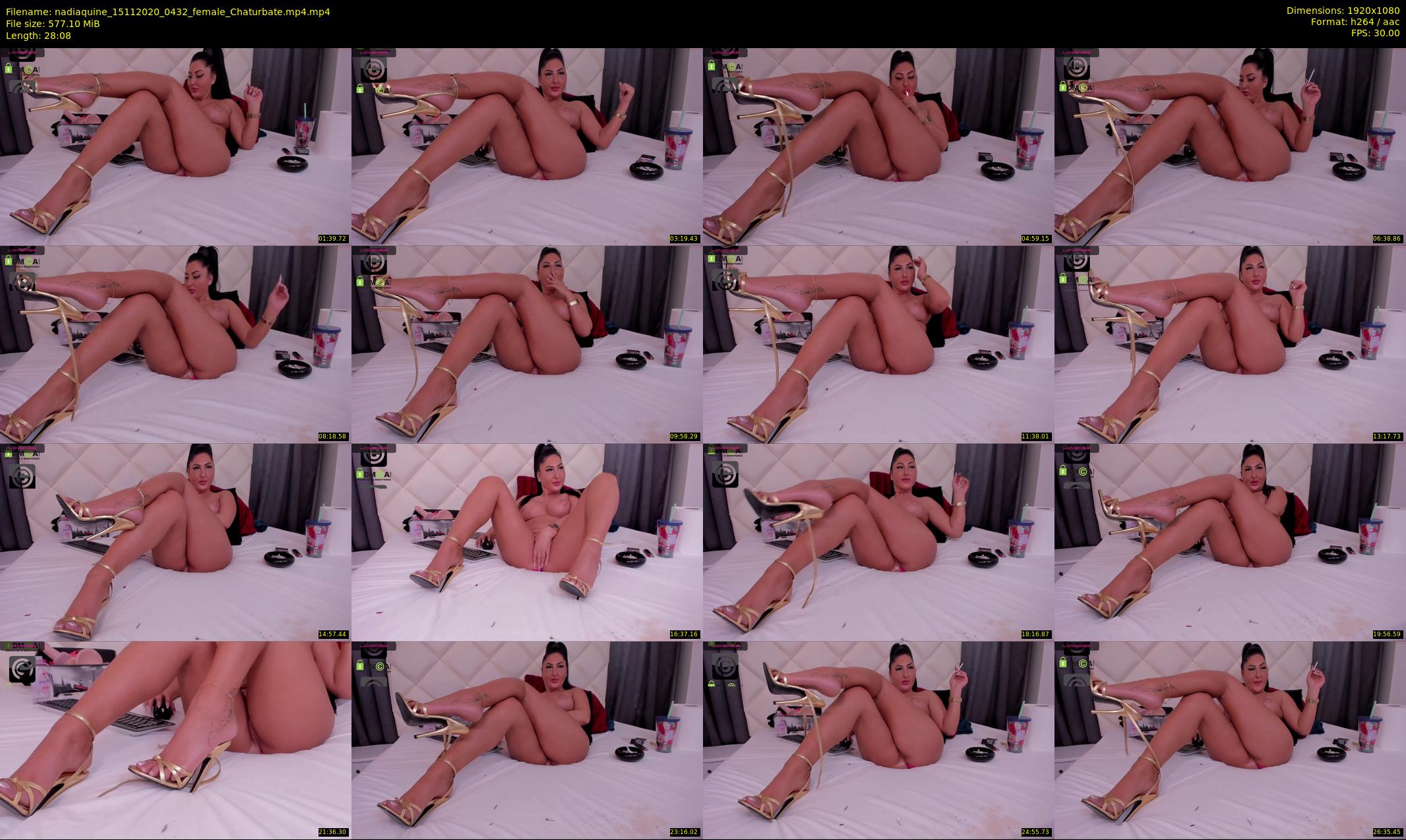 nadiaquine — 29 minute Chaturbate female cam show recording, 1080p, Nov 15, 2020