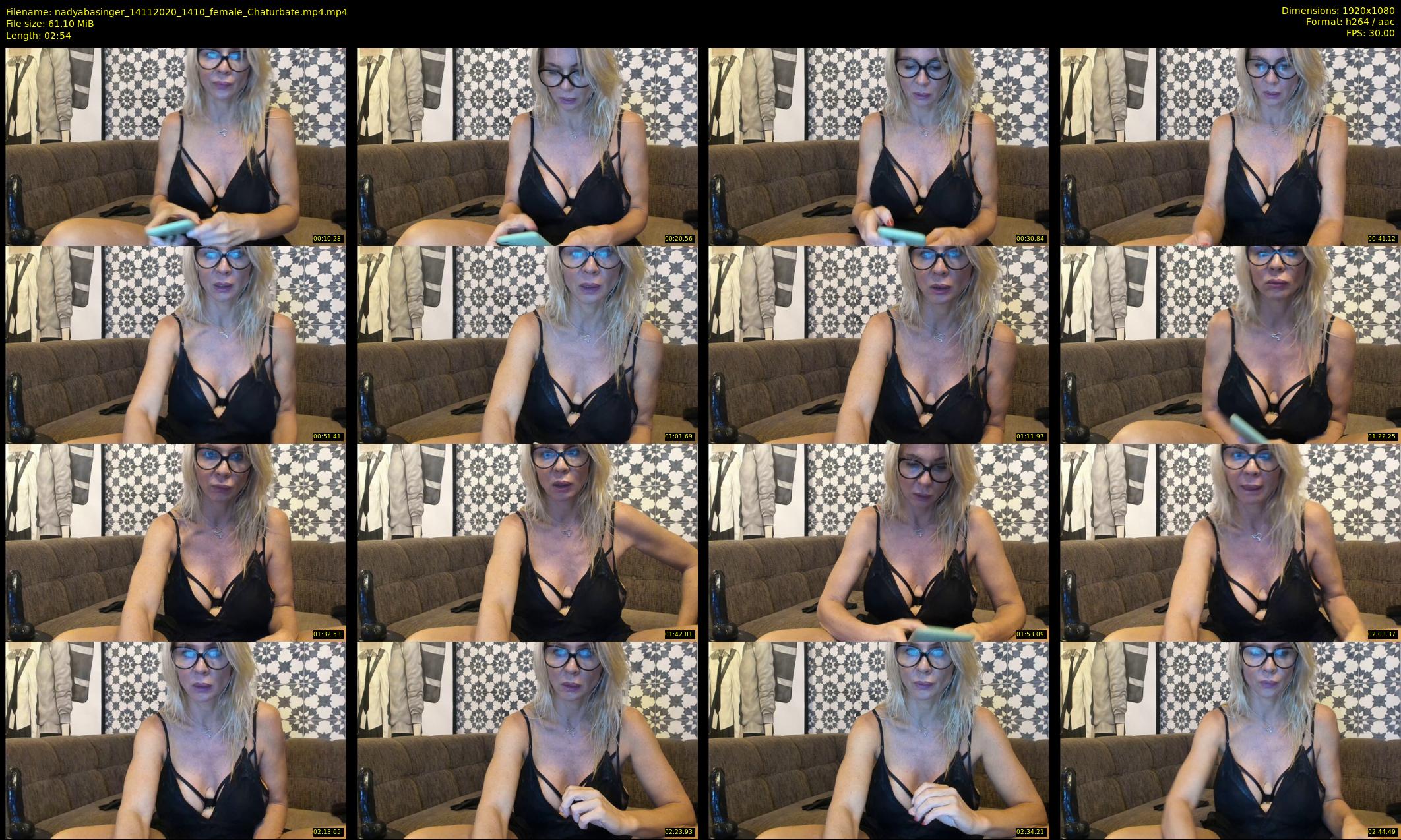 nadyabasinger — 3 minute Chaturbate female cam show recording, 1080p, Nov 14, 2020