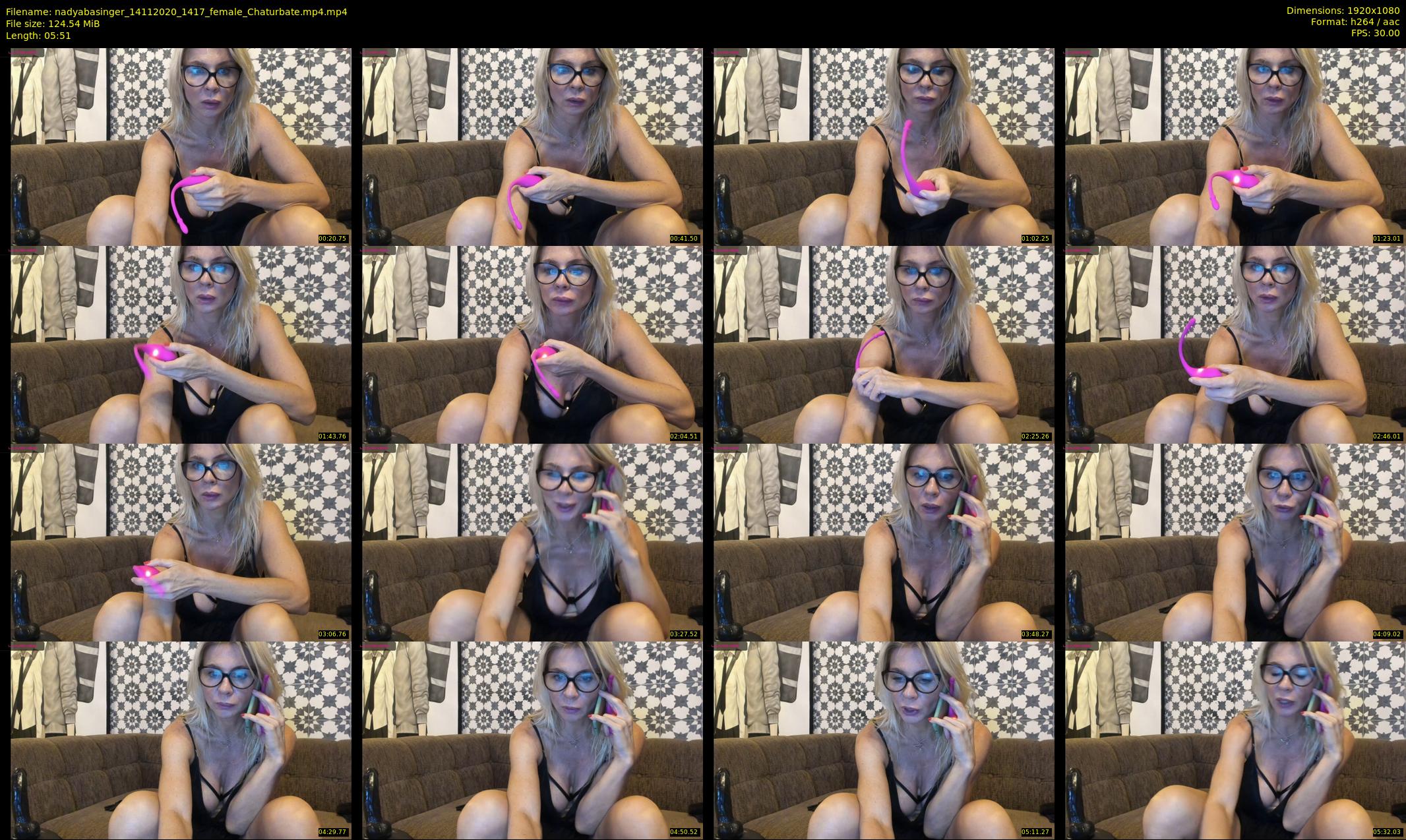 nadyabasinger — 6 minute Chaturbate female cam show recording, 1080p, Nov 14, 2020