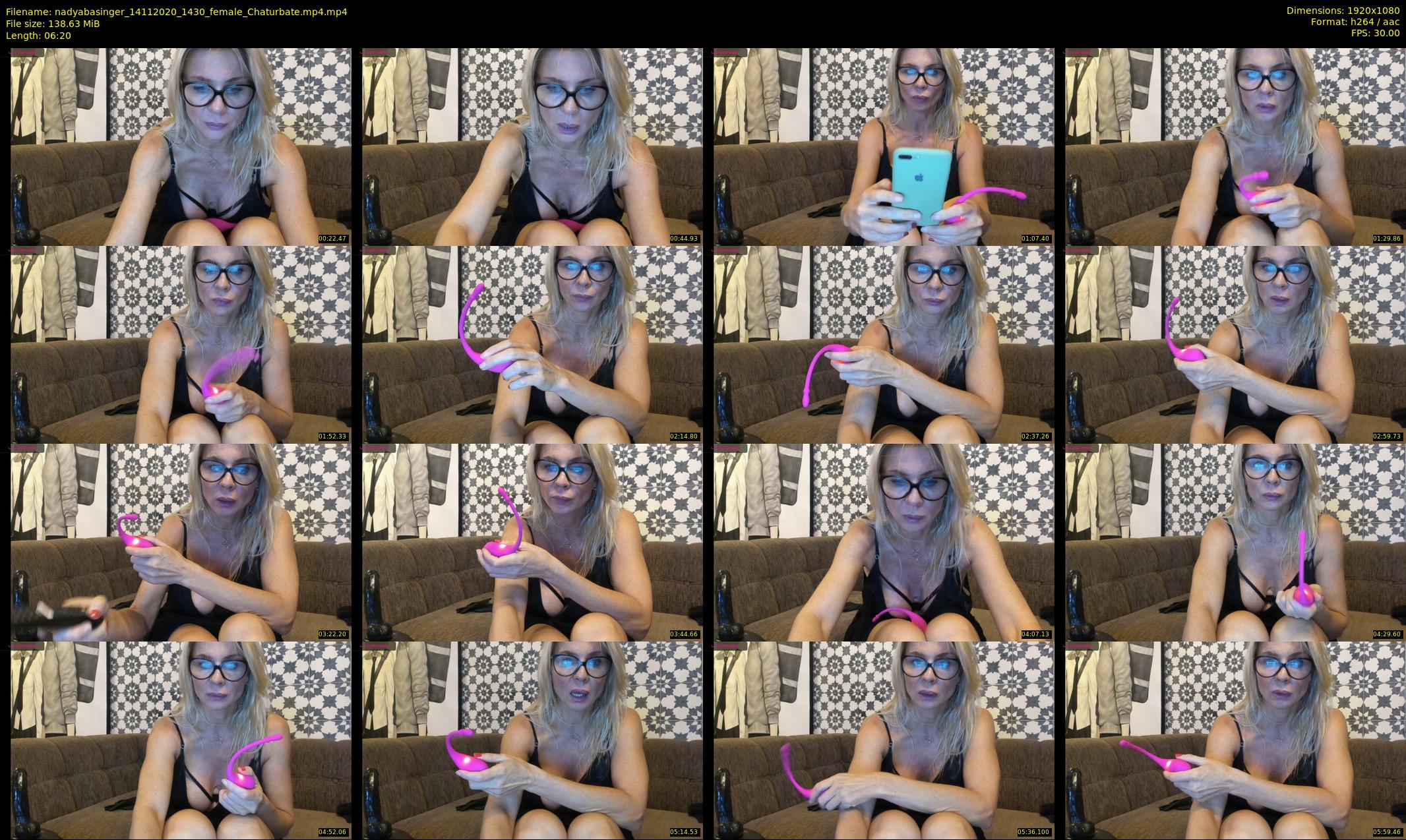 nadyabasinger — 7 minute Chaturbate female cam show recording, 1080p, Nov 14, 2020