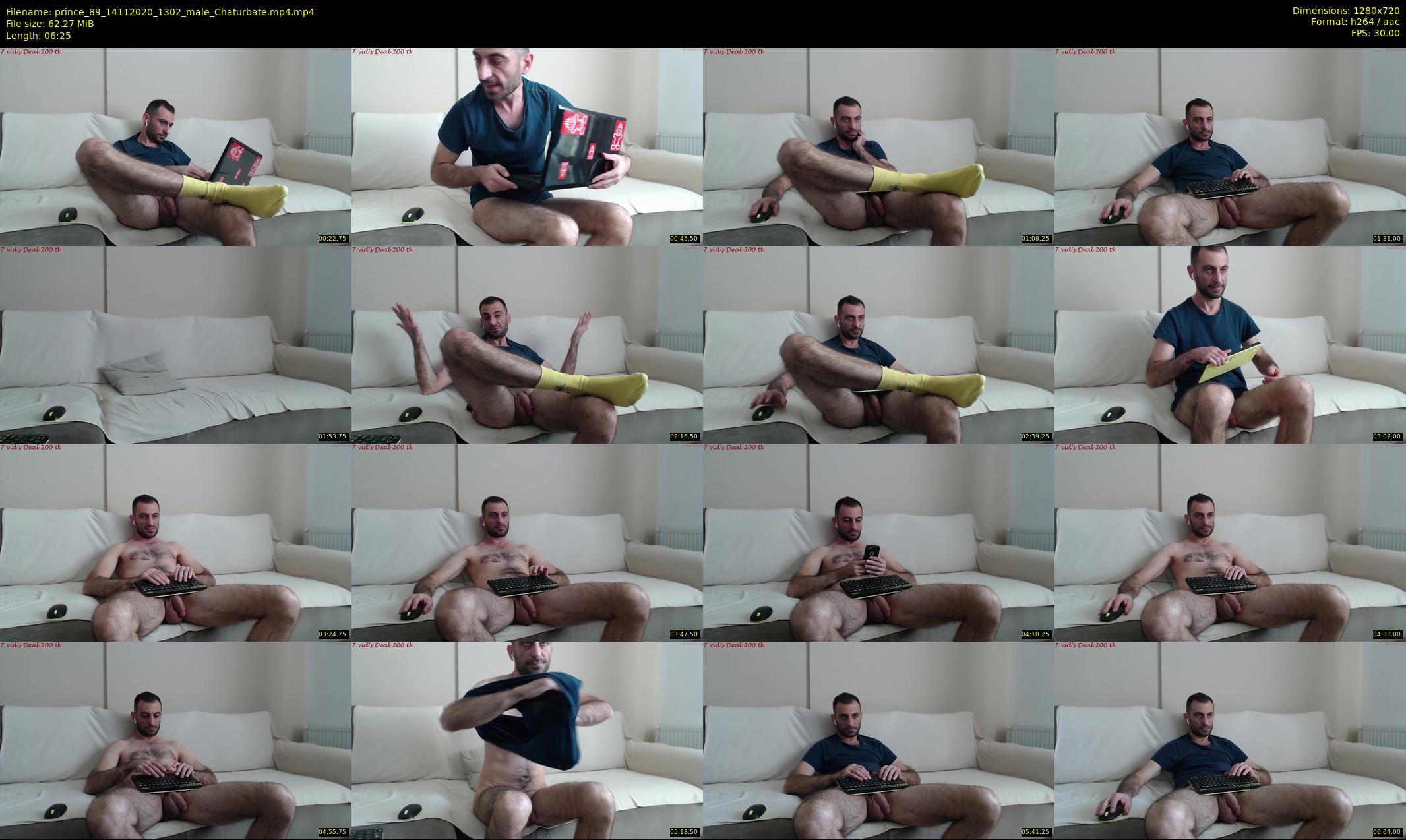 prince_89 — 7 minute Chaturbate male cam show recording, 720p, Nov 14, 2020
