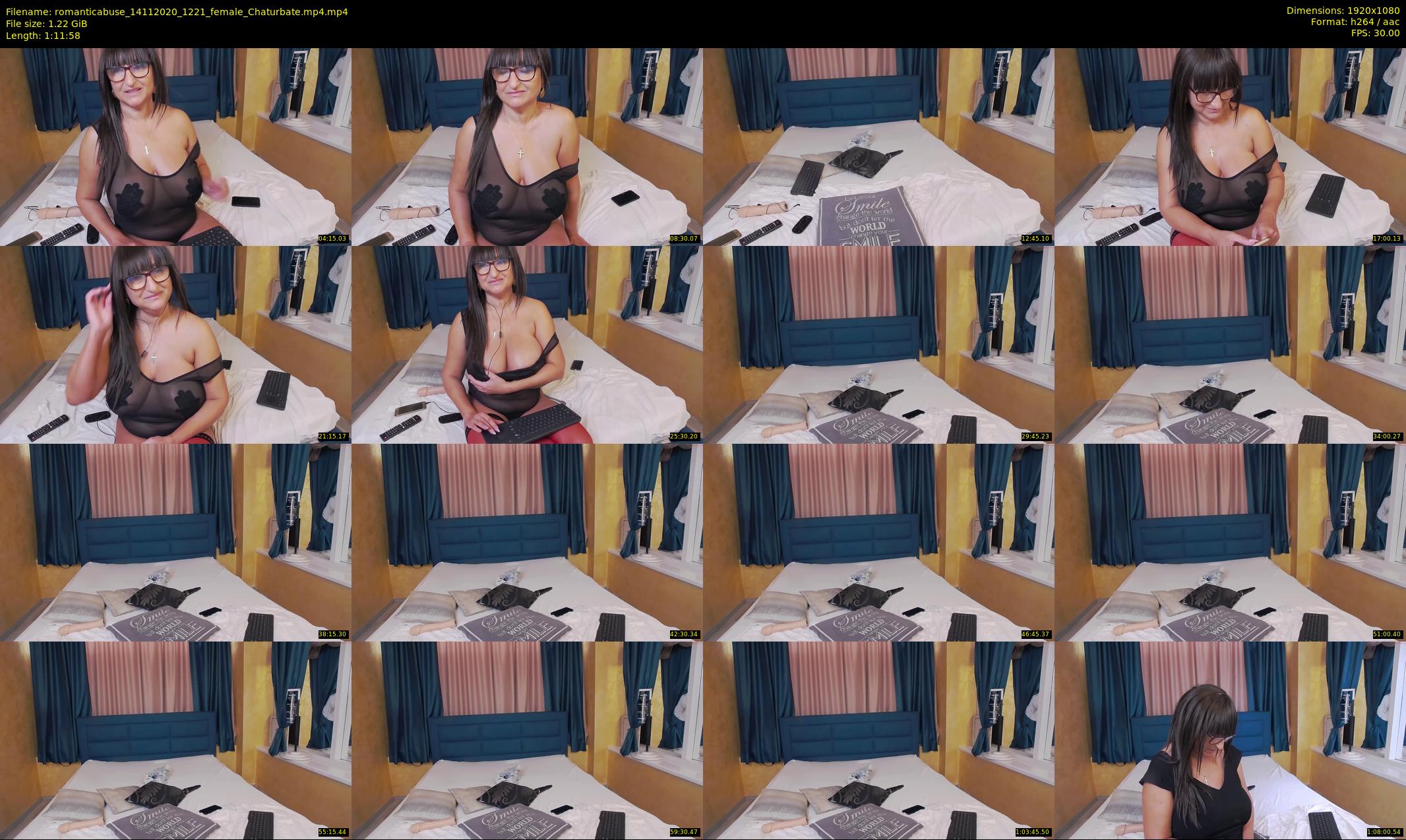 romanticabuse — 72 minute Chaturbate female cam show recording, 1080p, Nov 14, 2020