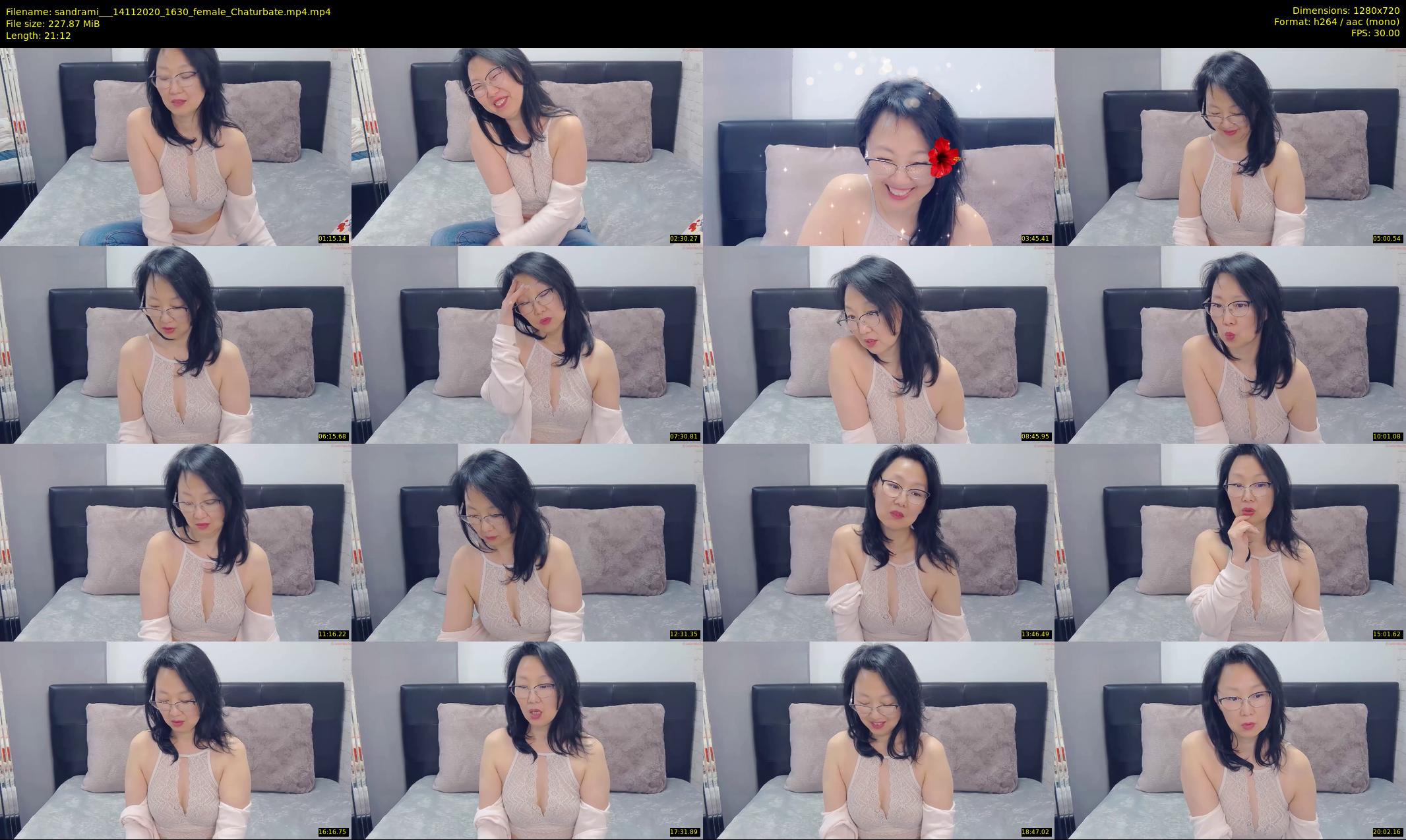 sandrami__ — 22 minute Chaturbate female cam show recording, 720p, Nov 14, 2020
