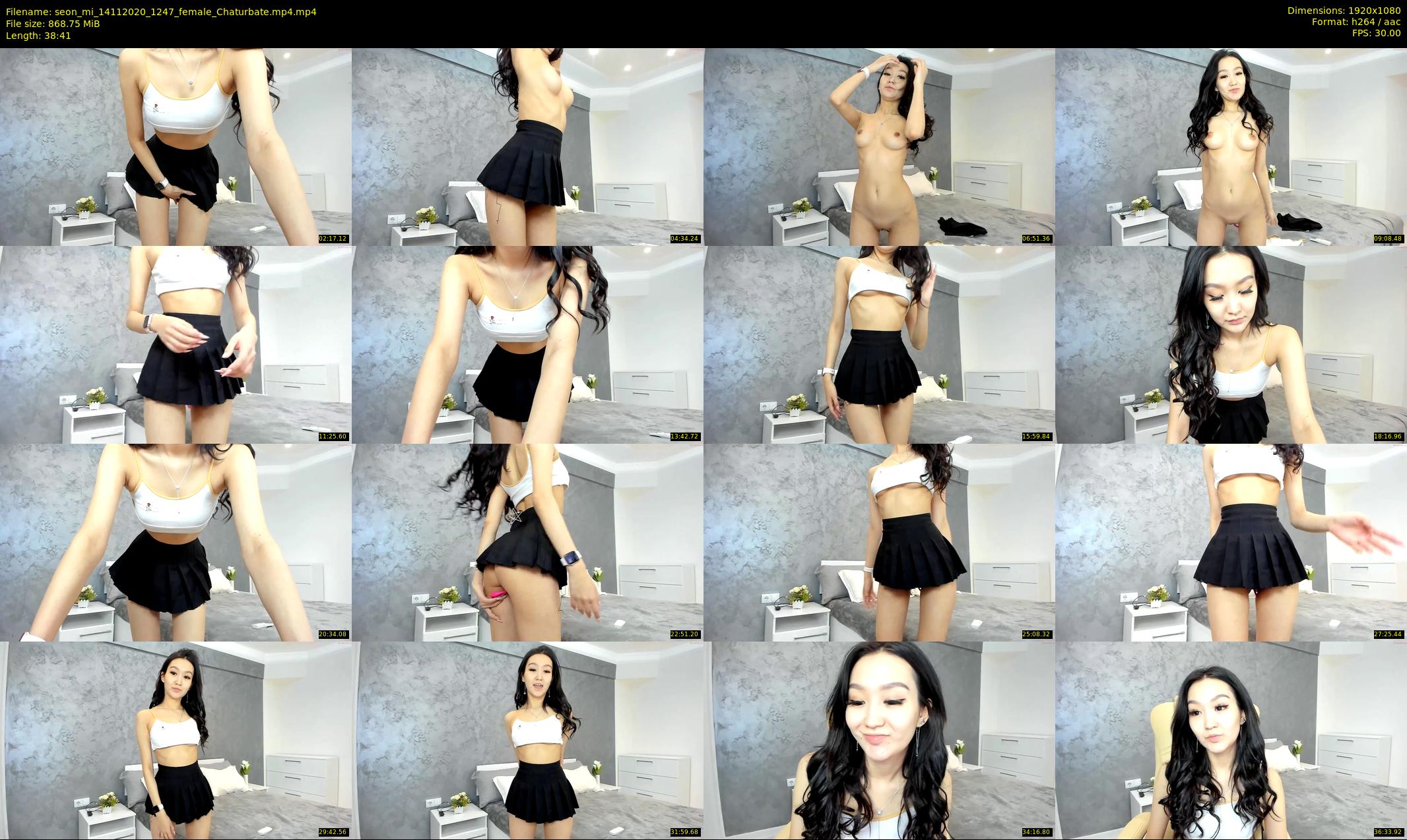 seon_mi — 39 minute Chaturbate female cam show recording, 1080p, Nov 14, 2020