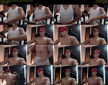 spartacozz — 80 minute Chaturbate male cam show recording, 720p, Nov 15, 2020