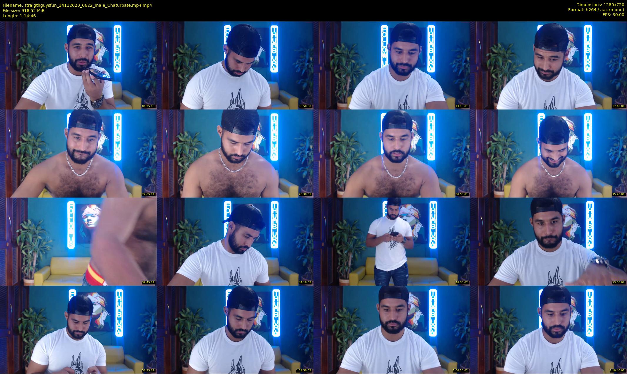 straigthguysfun — 75 minute Chaturbate male cam show recording, 720p, Nov 14, 2020