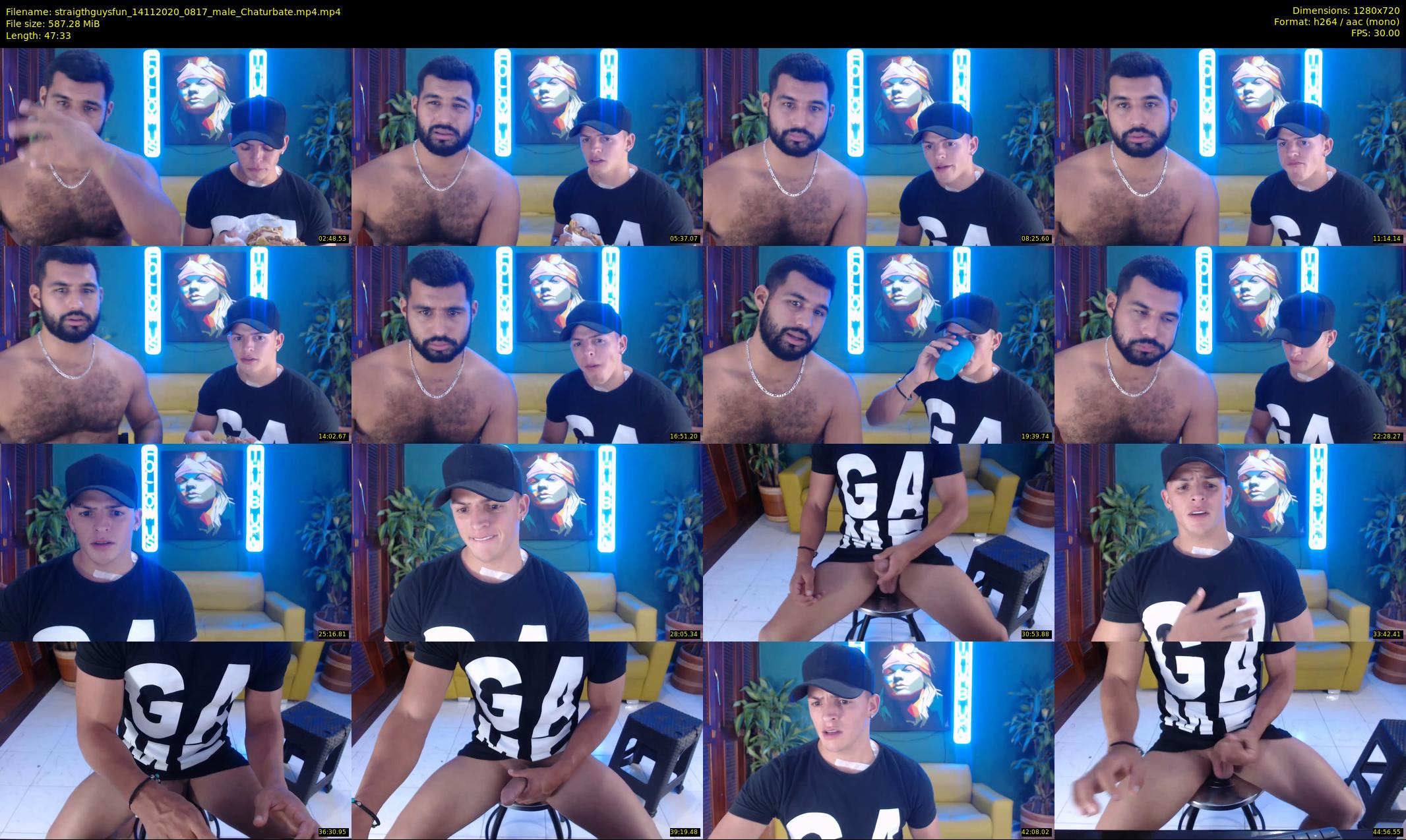 straigthguysfun — 48 minute Chaturbate male cam show recording, 720p, Nov 14, 2020