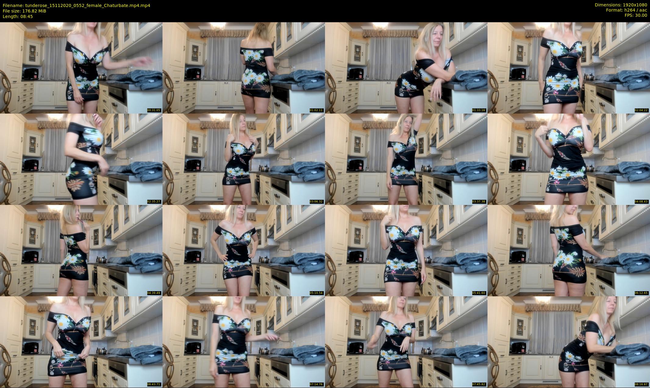 tunderose — 9 minute Chaturbate female cam show recording, 1080p, Nov 15, 2020
