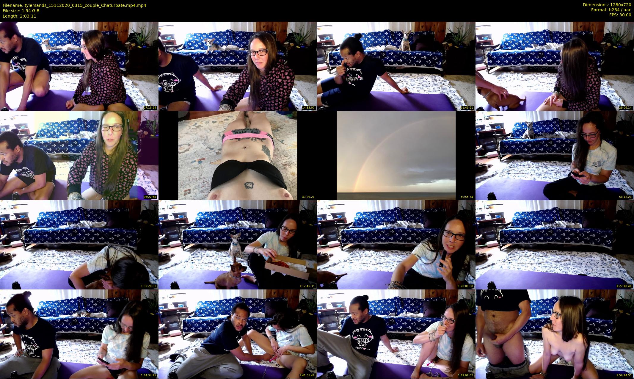 tylersands — 124 minute Chaturbate female cam show recording, 720p, Nov 15, 2020