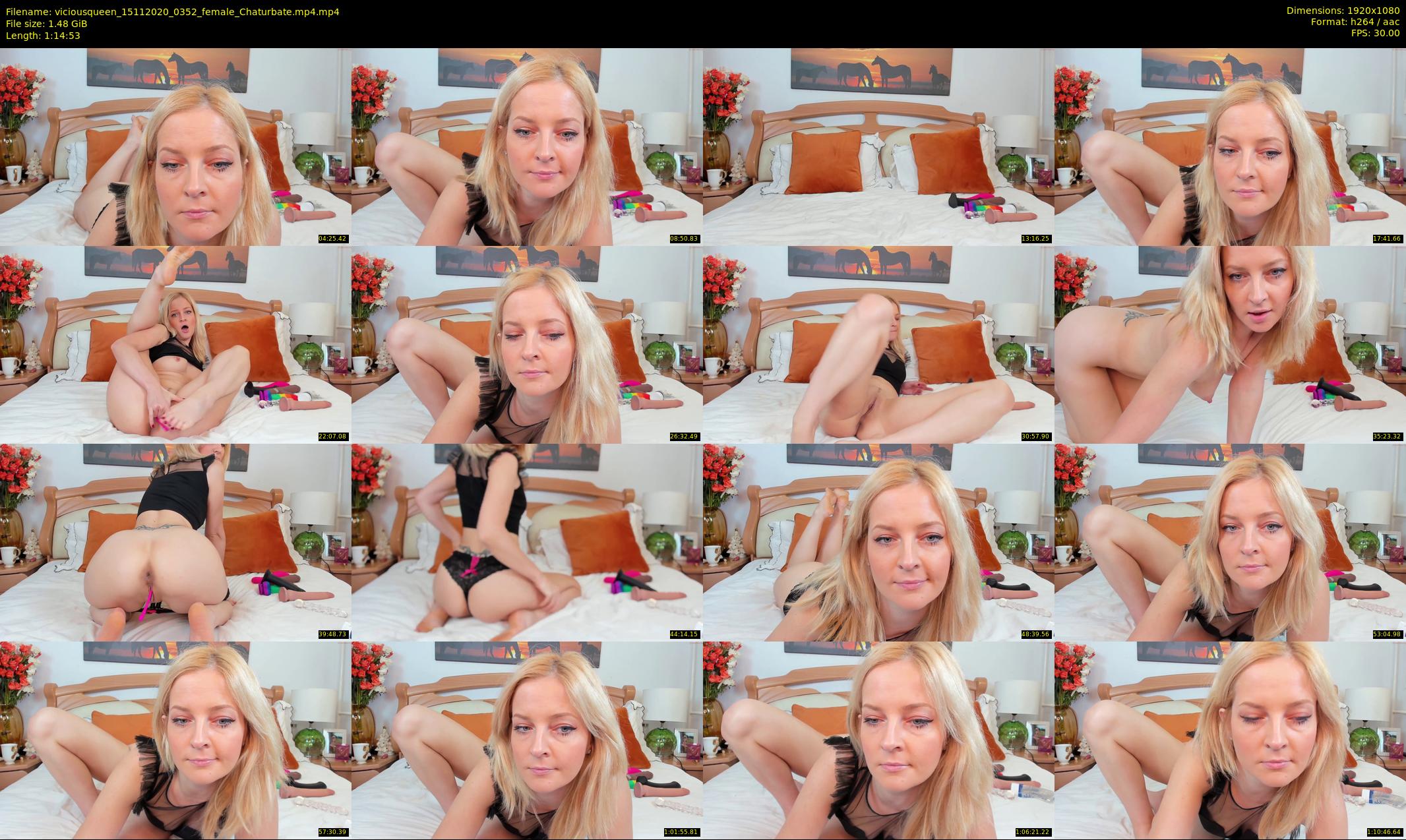 viciousqueen — 75 minute Chaturbate female cam show recording, 1080p, Nov 15, 2020