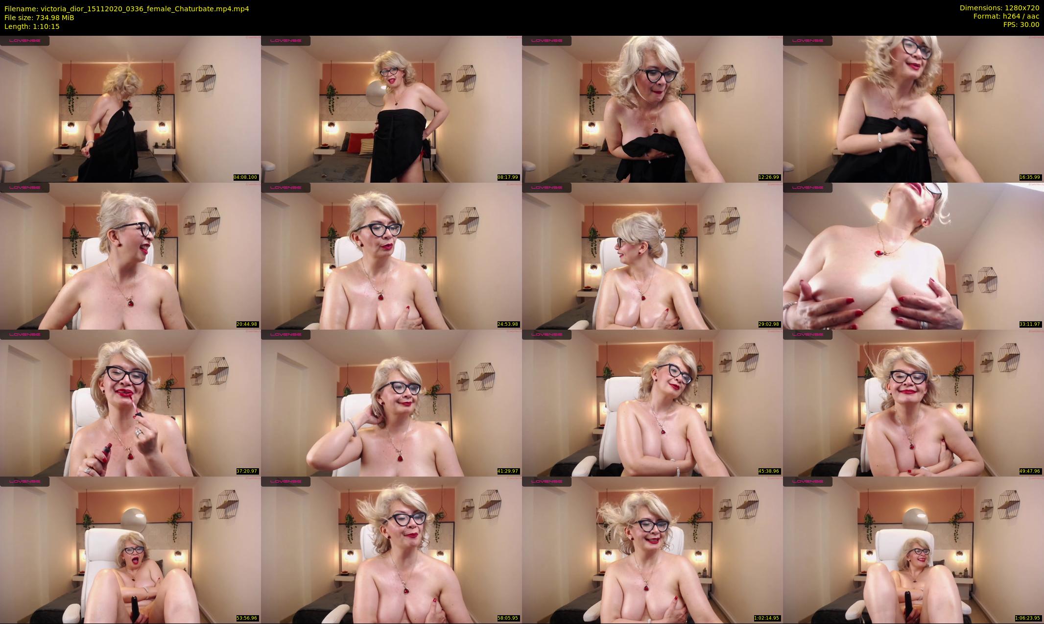victoria_dior — 71 minute Chaturbate female cam show recording, 720p, Nov 15, 2020