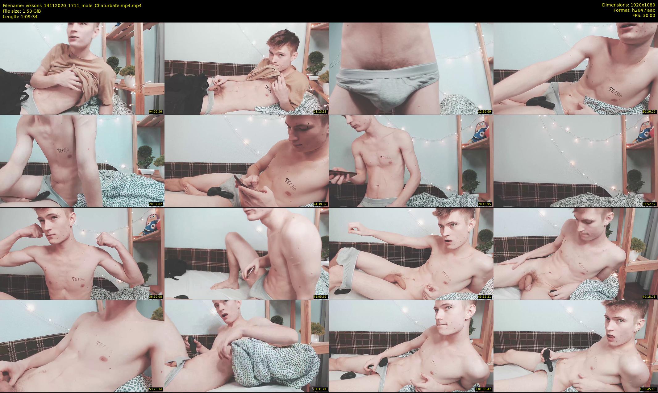 viksons — 70 minute Chaturbate male cam show recording, 1080p, Nov 14, 2020