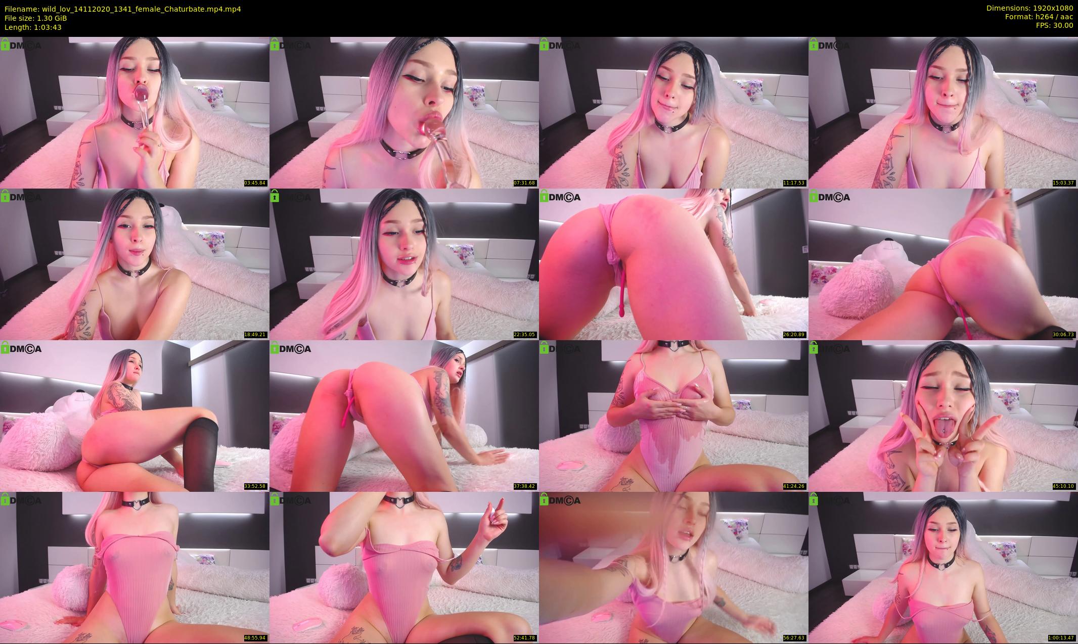 wild_lov — 64 minute Chaturbate female cam show recording, 1080p, Nov 14, 2020