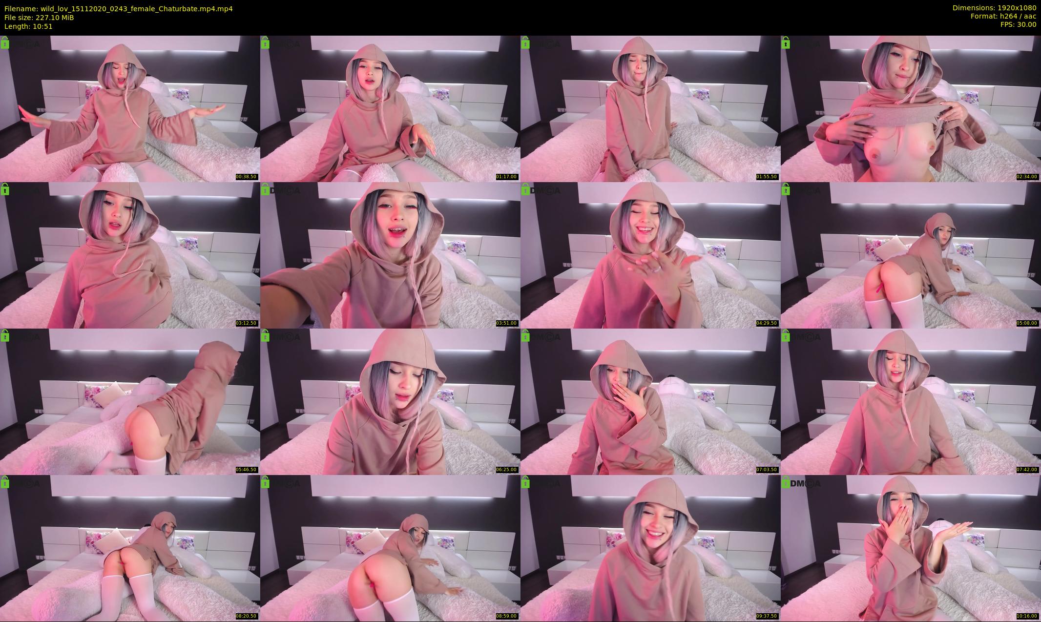 wild_lov — 11 minute Chaturbate female cam show recording, 1080p, Nov 15, 2020