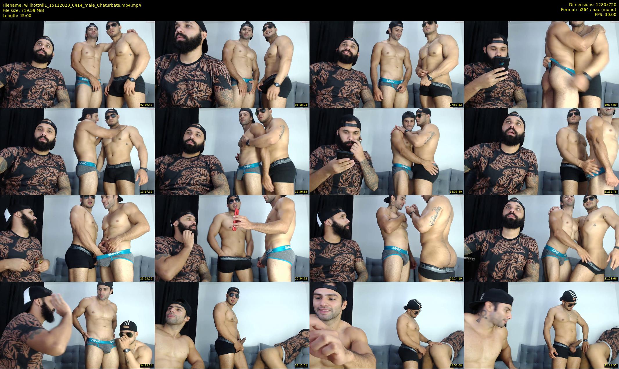 willhottwil1 — 45 minute Chaturbate couple cam show recording, 720p, Nov 15, 2020