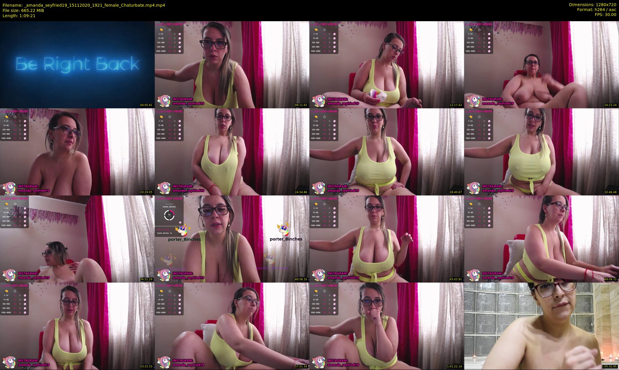 _amanda_seyfried19 — 70 minute Chaturbate female cam show recording, 720p, Nov 15, 2020
