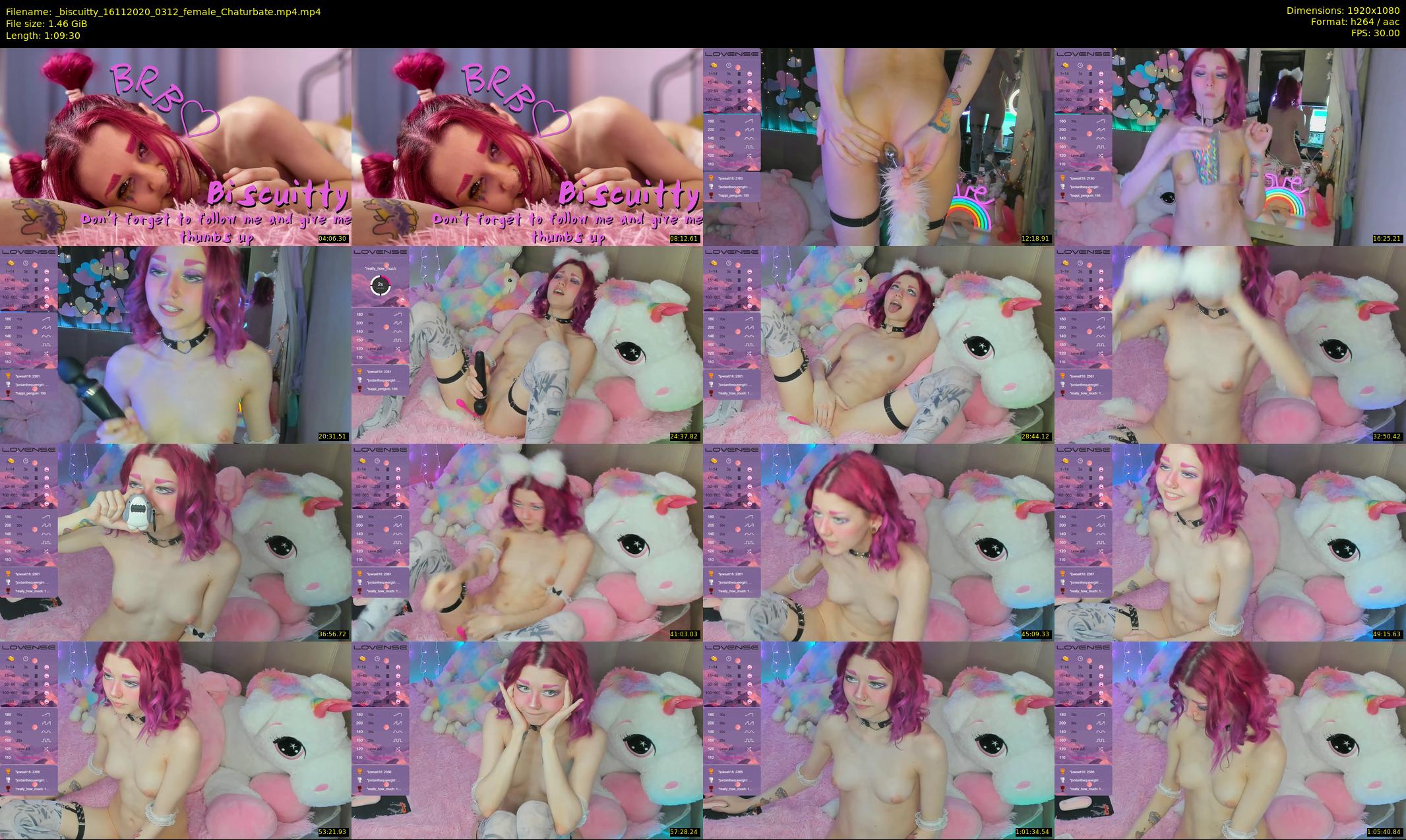 _biscuitty — 70 minute Chaturbate female cam show recording, 1080p, Nov 16, 2020