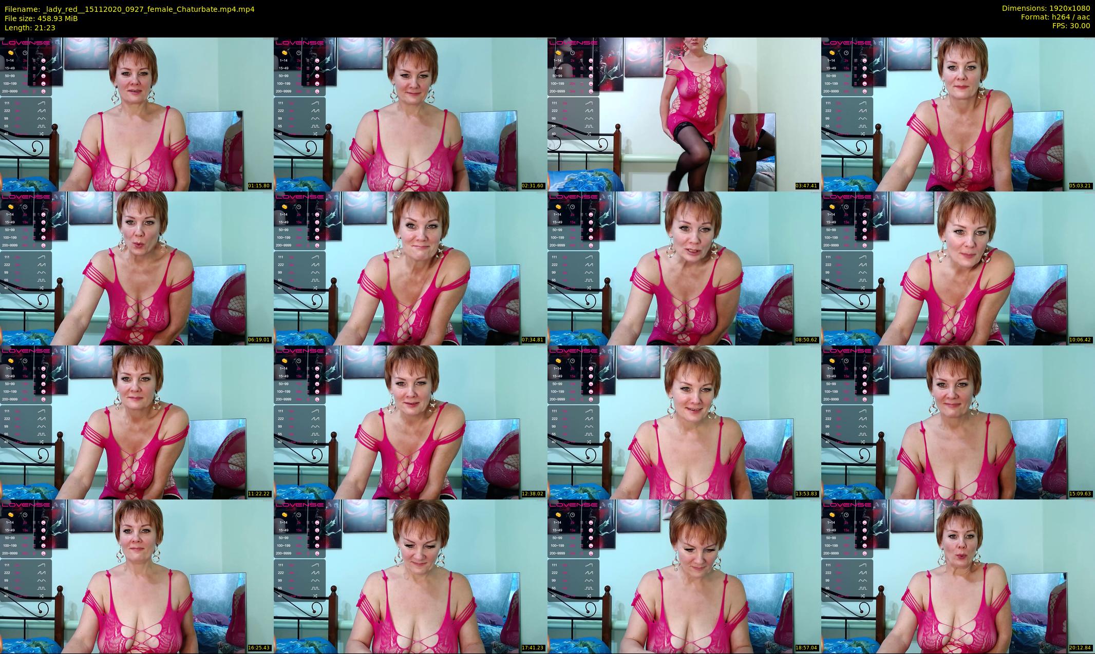 _lady_red_ — 22 minute Chaturbate female cam show recording, 1080p, Nov 15, 2020