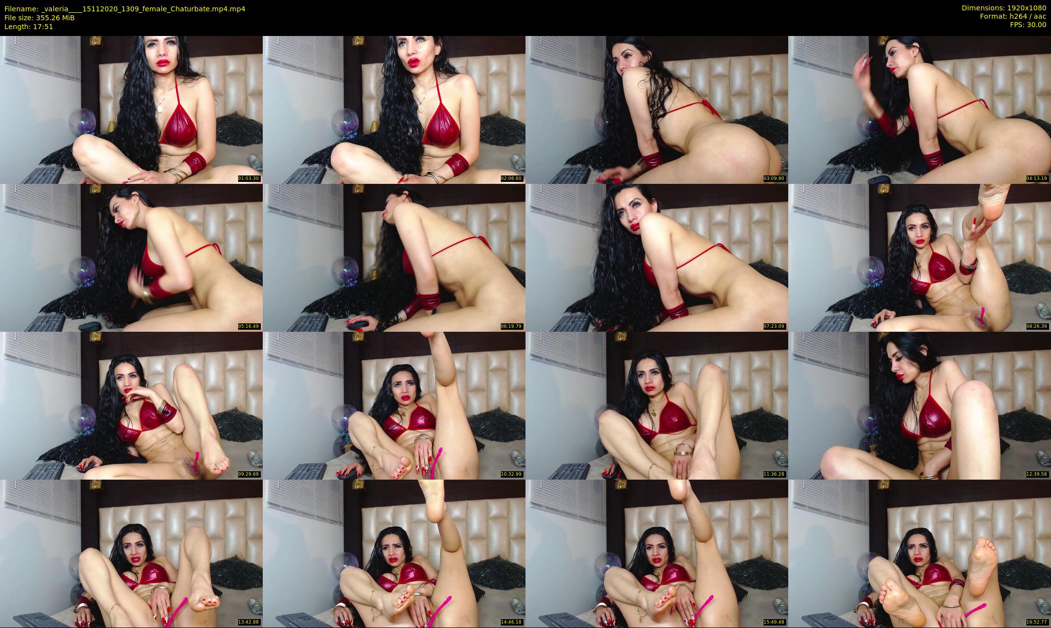 _valeria___ — 18 minute Chaturbate female cam show recording, 1080p, Nov 15, 2020