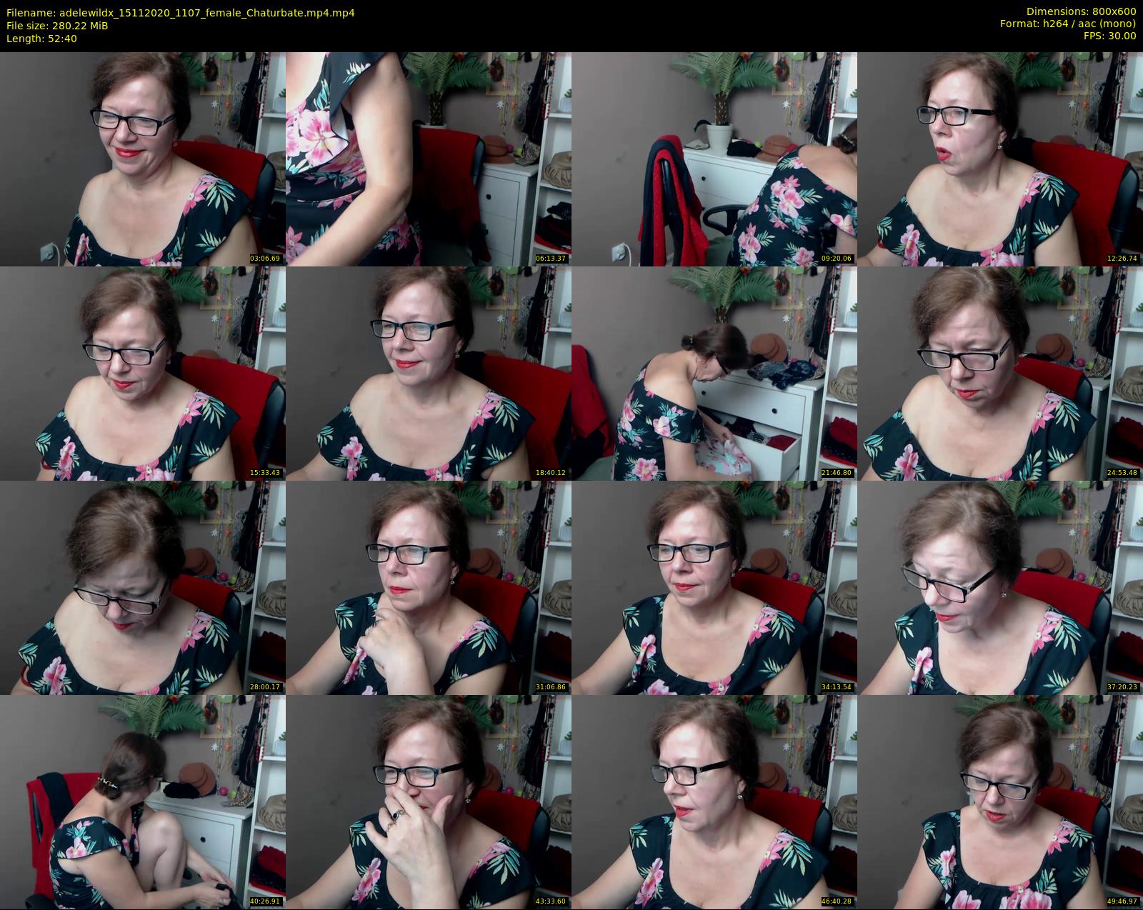 adelewildx — 53 minute Chaturbate female cam show recording, 480p, Nov 15, 2020