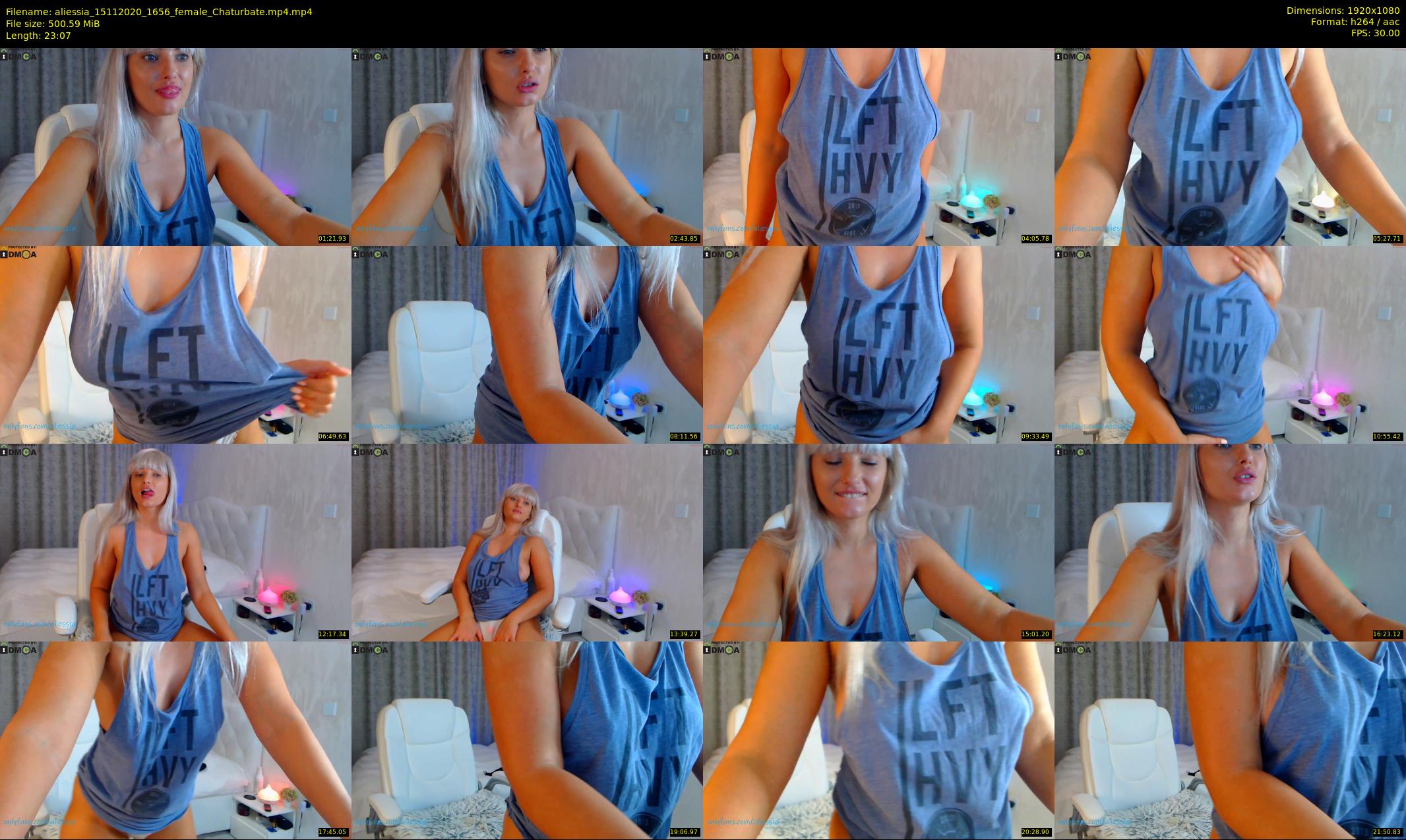 aliessia — 24 minute Chaturbate female cam show recording, 1080p, Nov 15, 2020